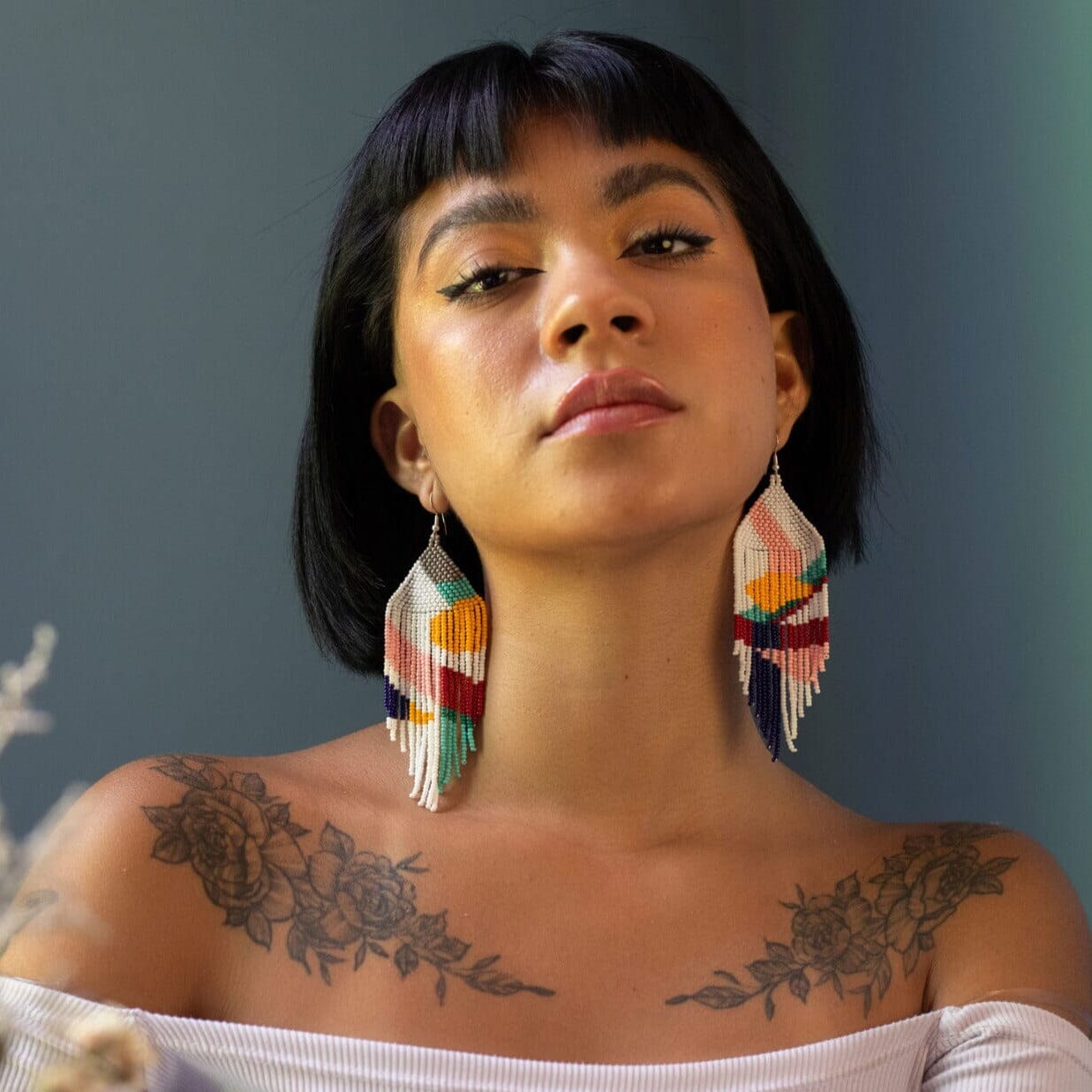 Abstract Reality Earring Mother Sierra