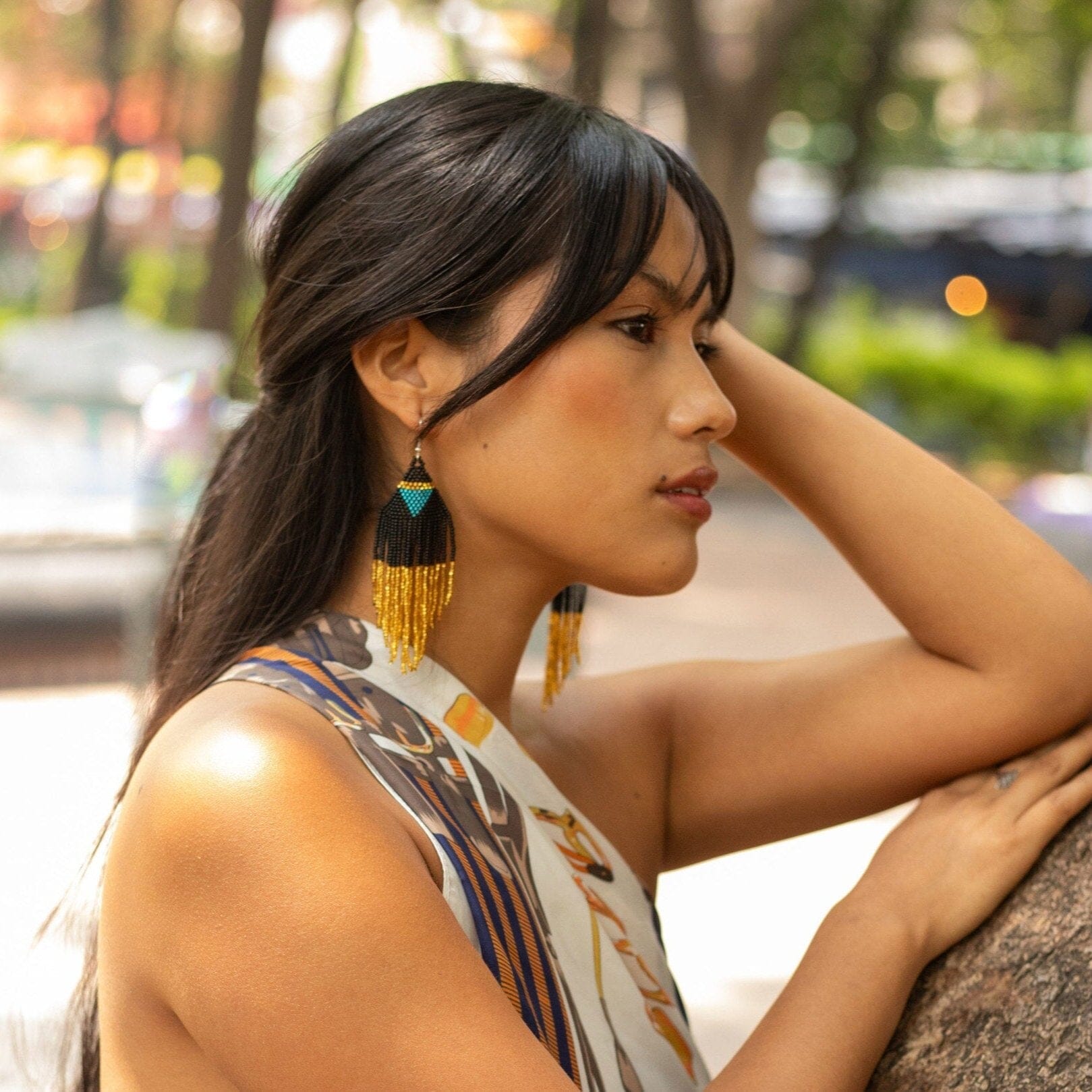 Ananda Earrings Mother Sierra