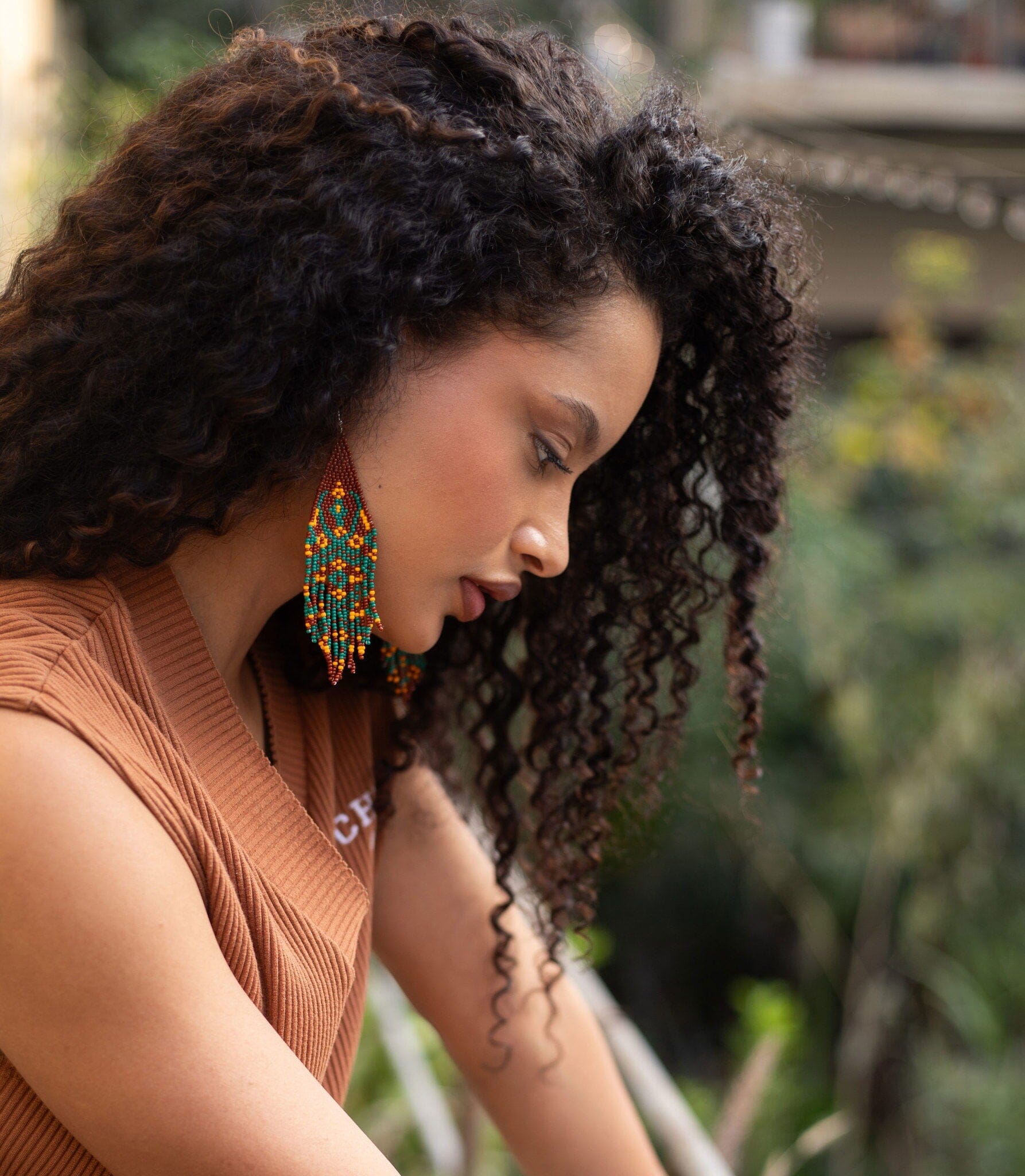 Autumn Leaf Earrings Mother Sierra