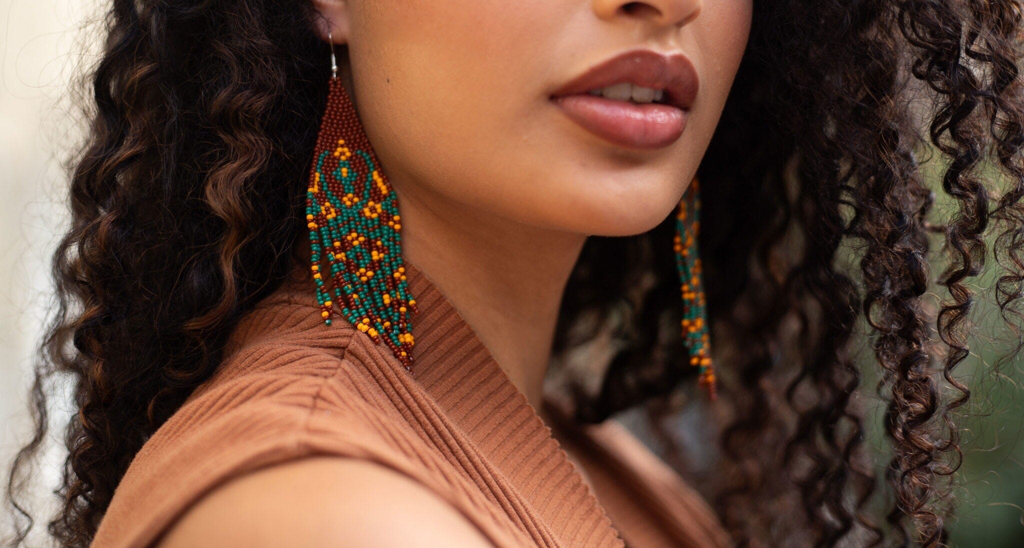 Autumn Leaf Earrings Mother Sierra