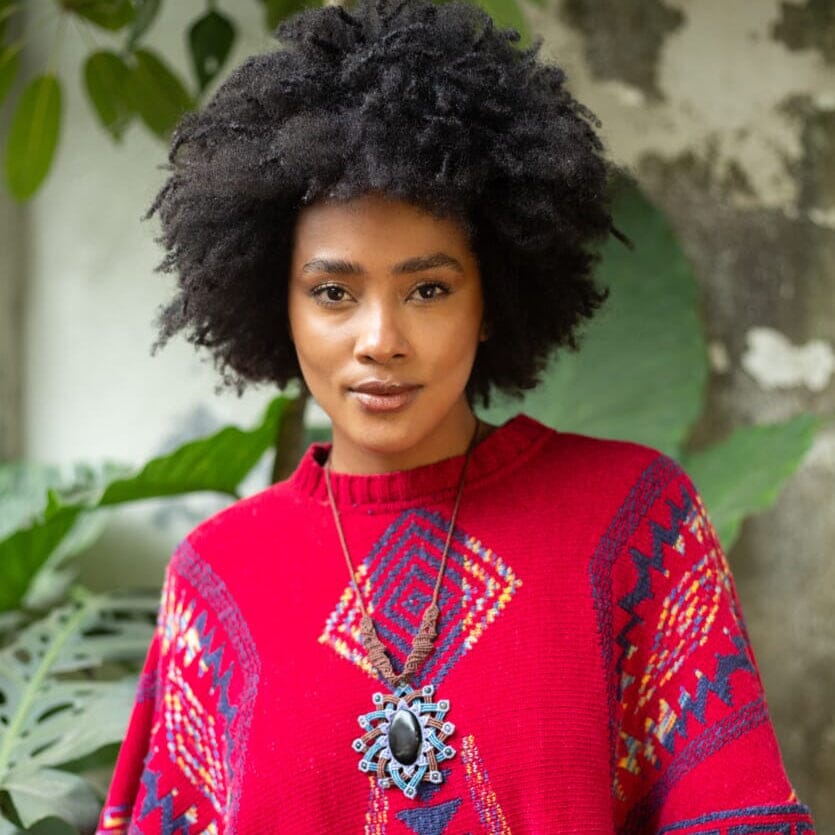 Bewitched Macrame Necklace Necklaces Mother Sierra