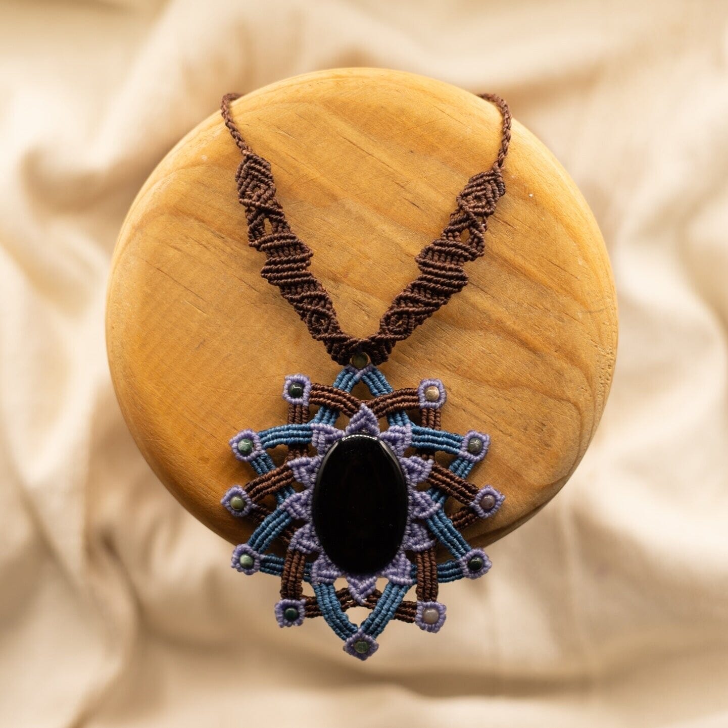 Bewitched Macrame Necklace Necklaces Mother Sierra