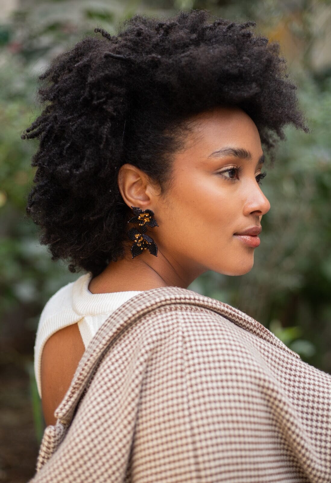 Black Bolero Earrings Mother Sierra