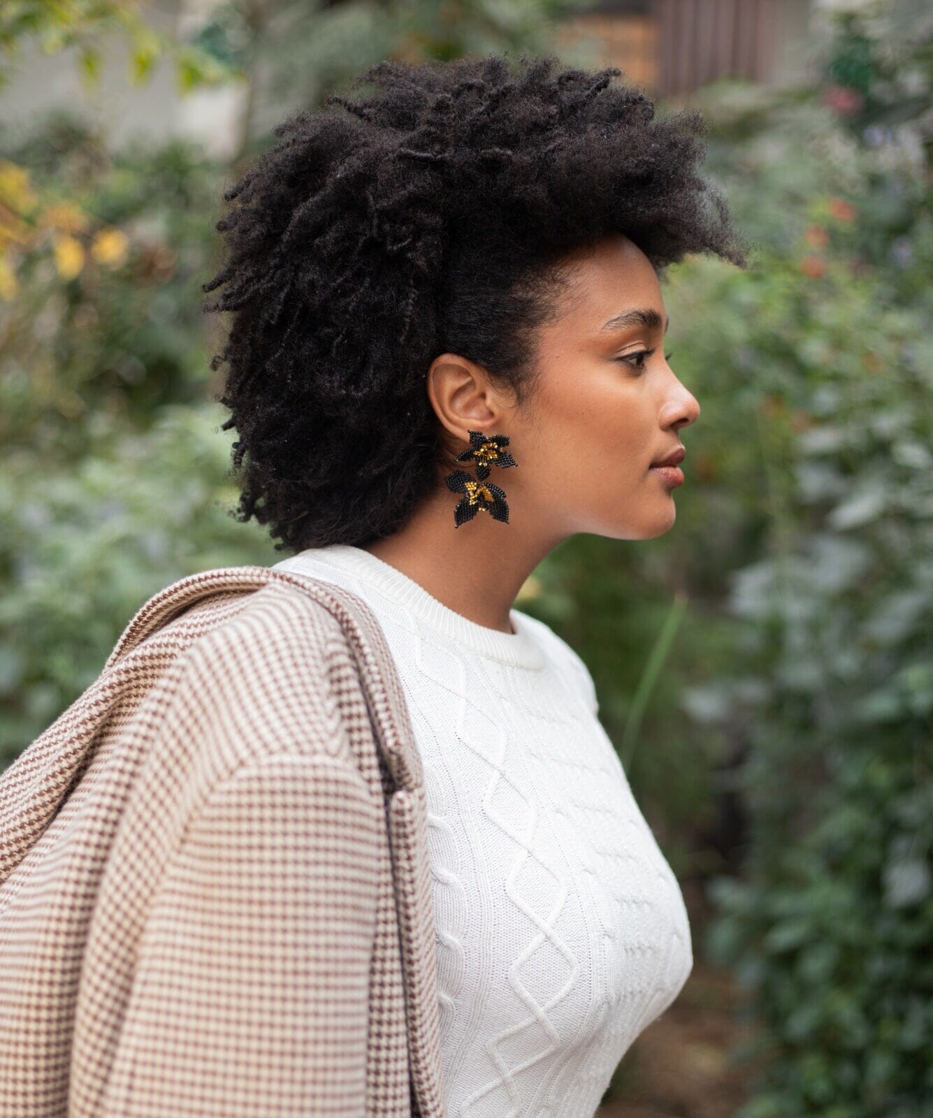 Black Bolero Earrings Mother Sierra