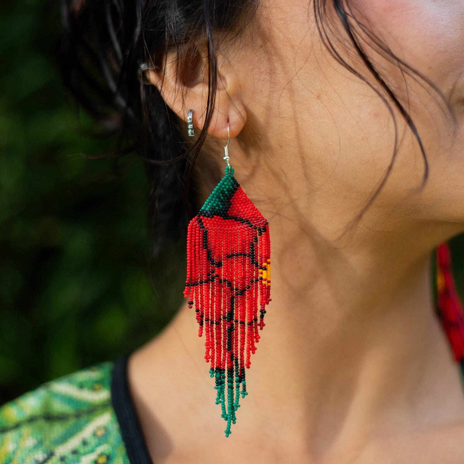 Blazing Honeycomb Earrings Mother Sierra