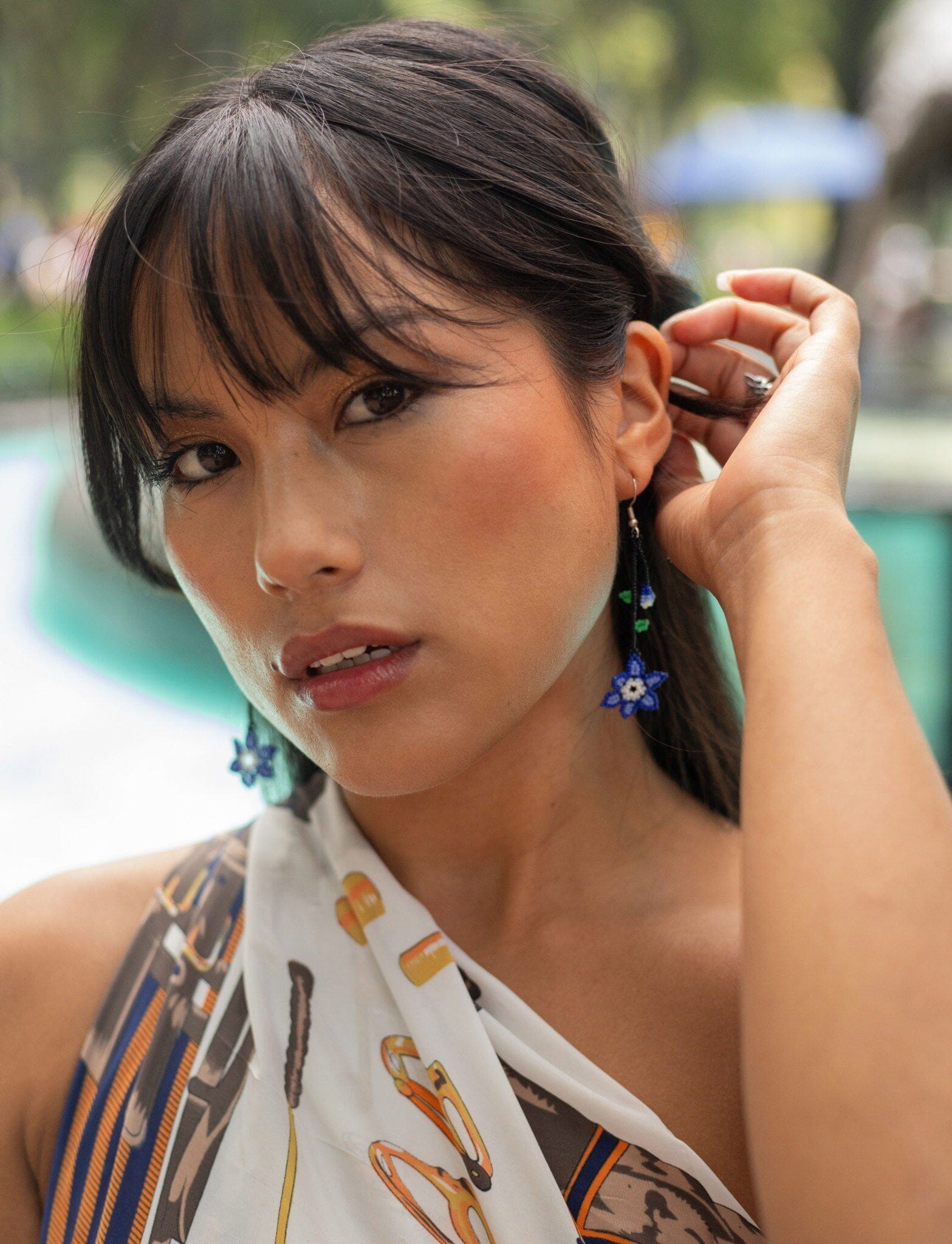 Brunnera Earrings Earrings Mother Sierra