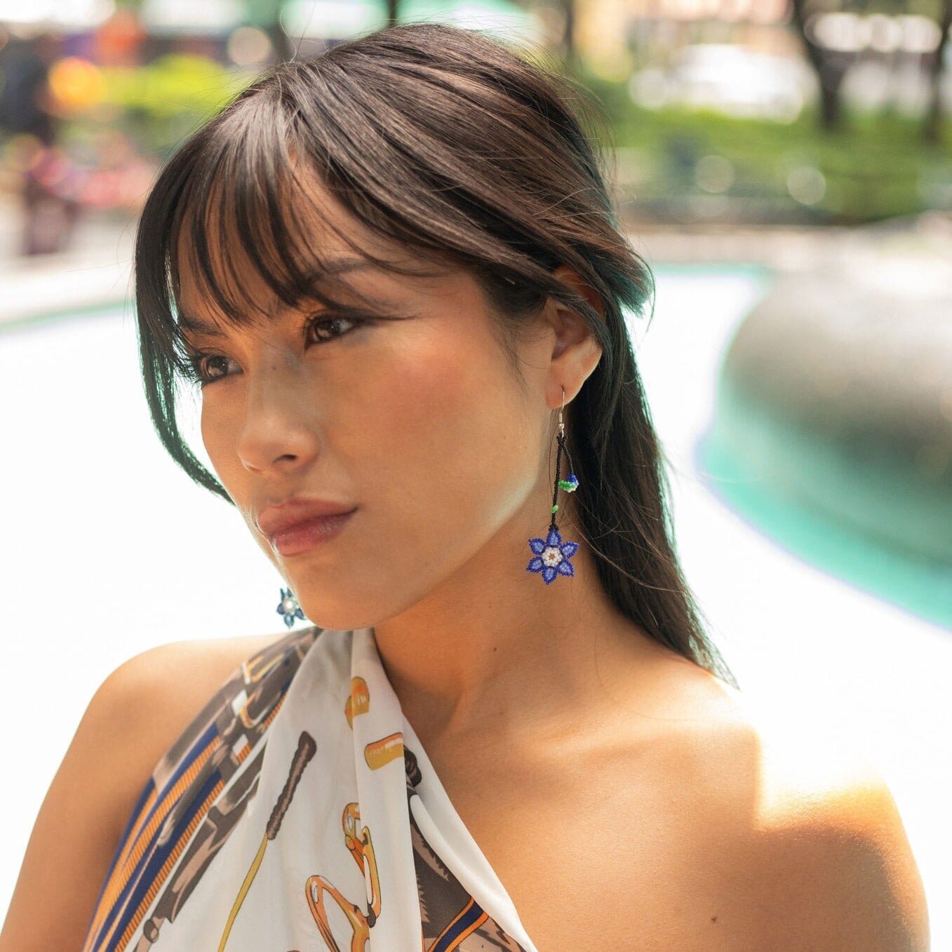 Brunnera Earrings Earrings Mother Sierra