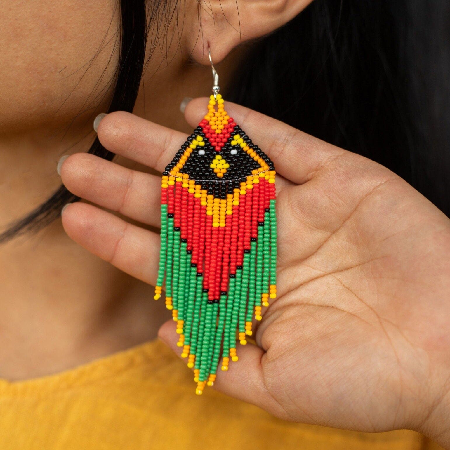 Budgie Earrings Mother Sierra