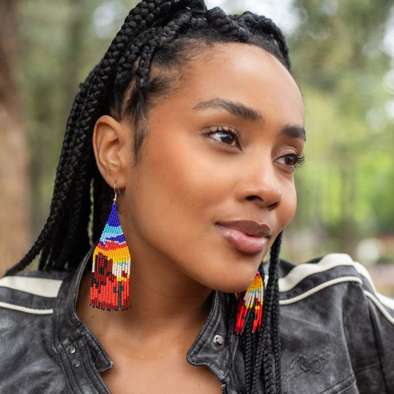 Cactus in the Sonora Earrings Mother Sierra