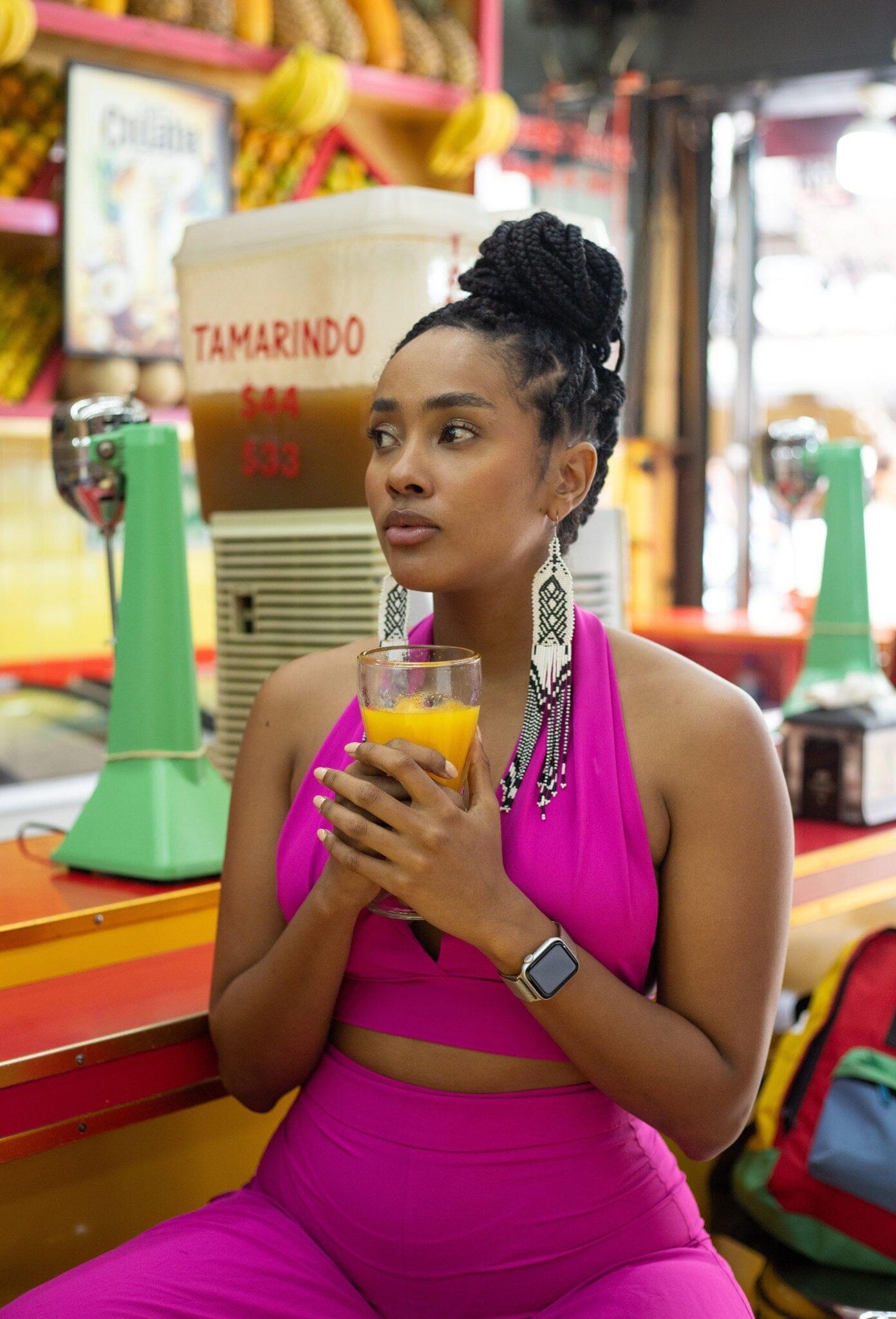 Cascadas Earrings Mother Sierra