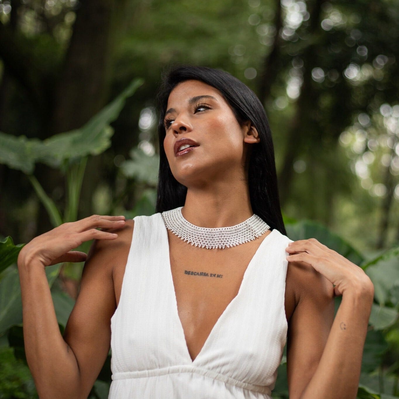 Chantilly Lace Choker Necklaces Mother Sierra