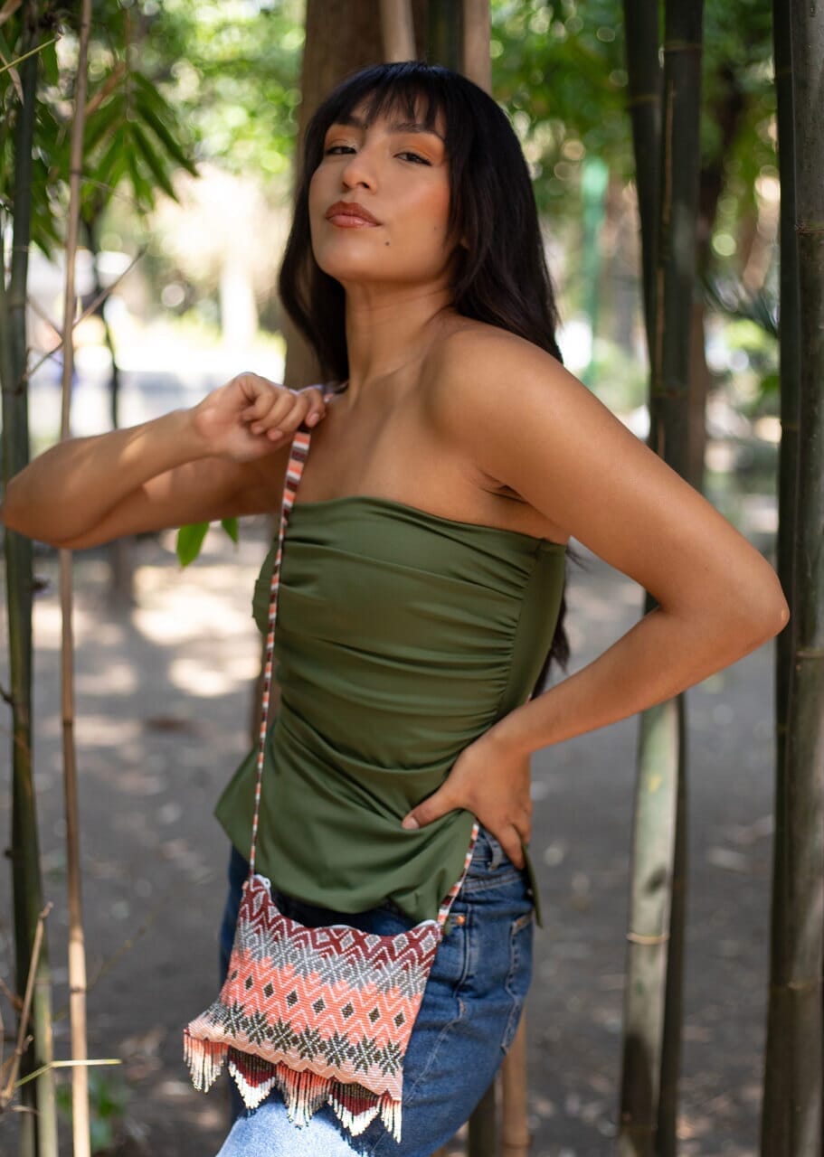 Coral Illusion Beaded Purses Mother Sierra