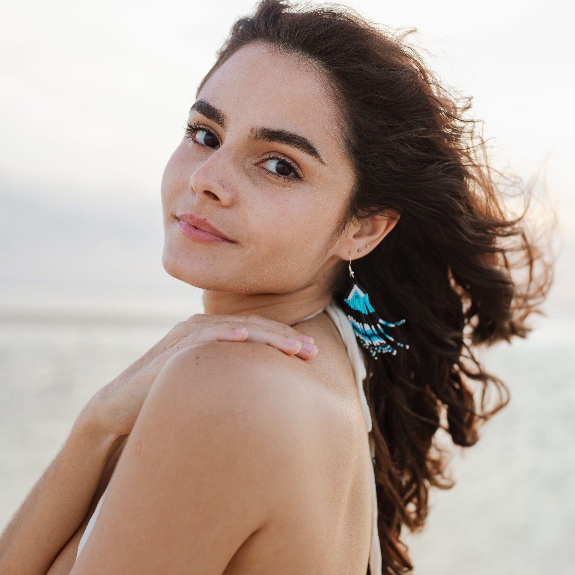 Deep Waters Earrings Mother Sierra