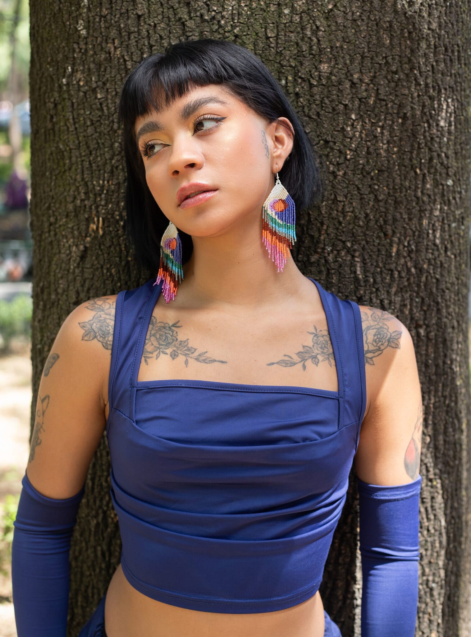 Desert Oasis Earring Mother Sierra