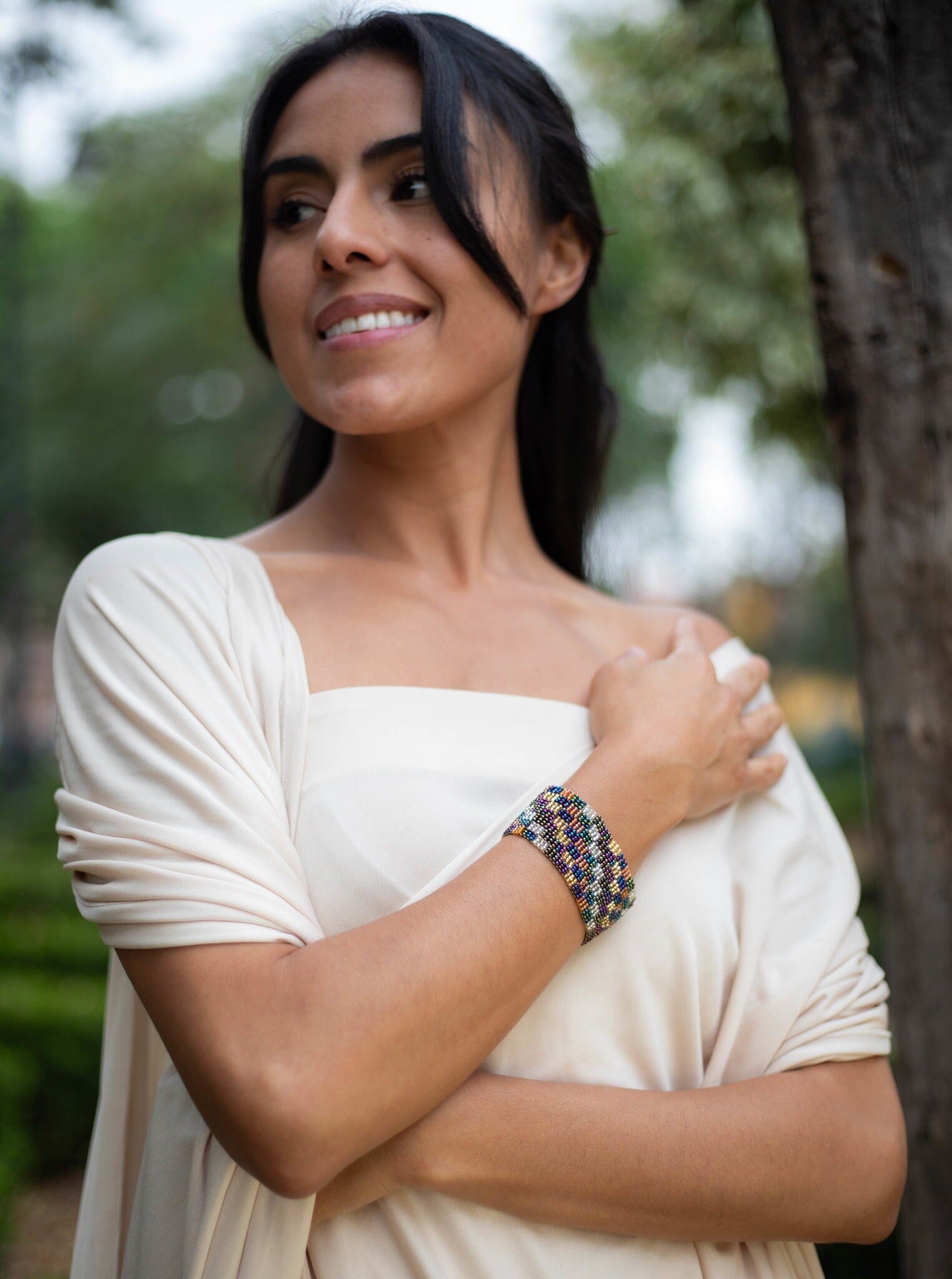 Earthly Delights handmade beaded bracelet Mother Sierra