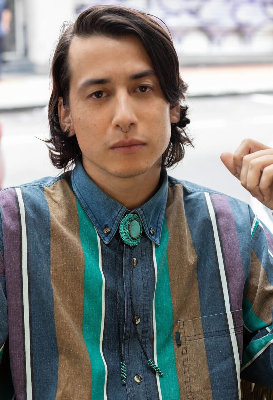 Eilat Stone Bolo Tie Necktie Mother Sierra