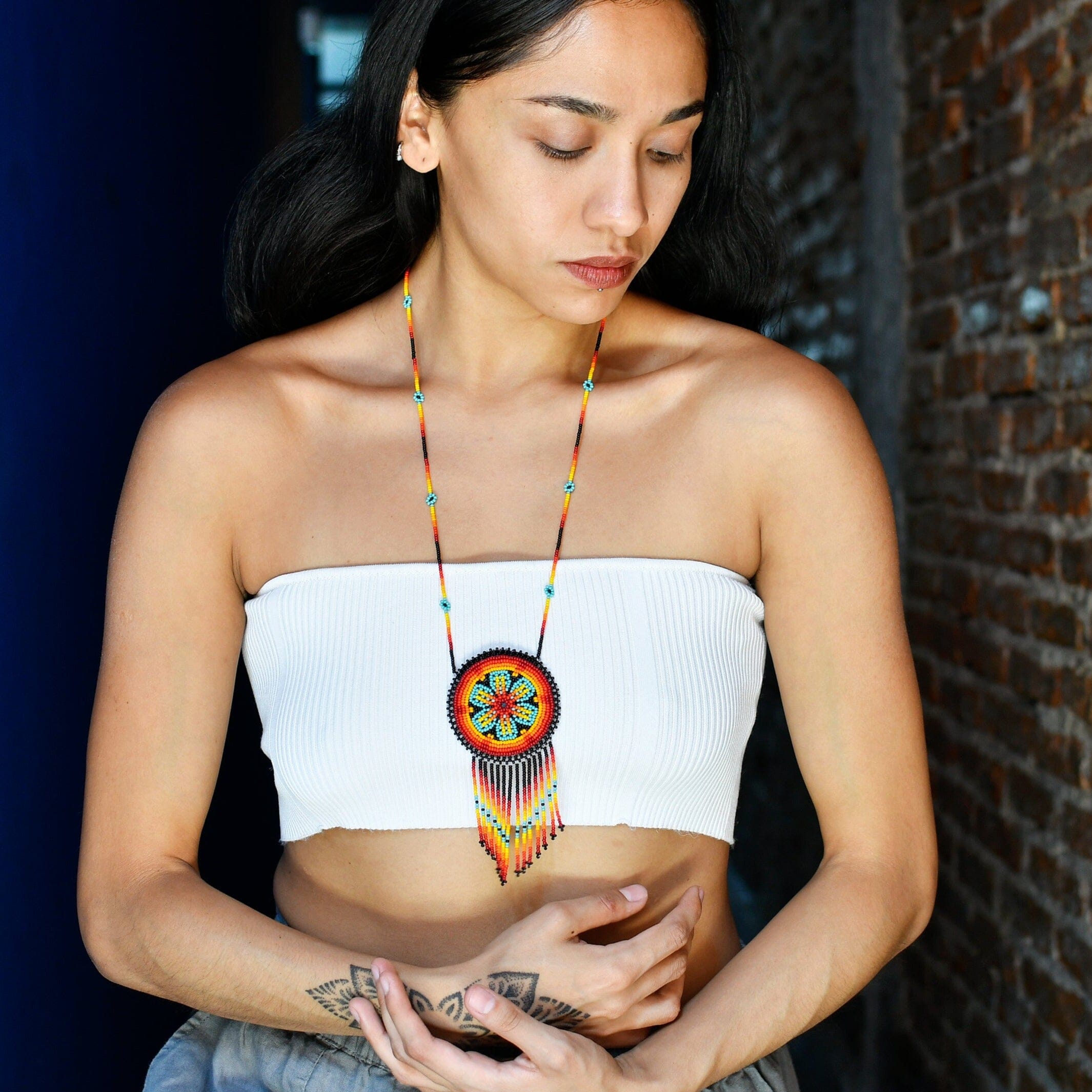 Fire Necklace Bag Mother Sierra