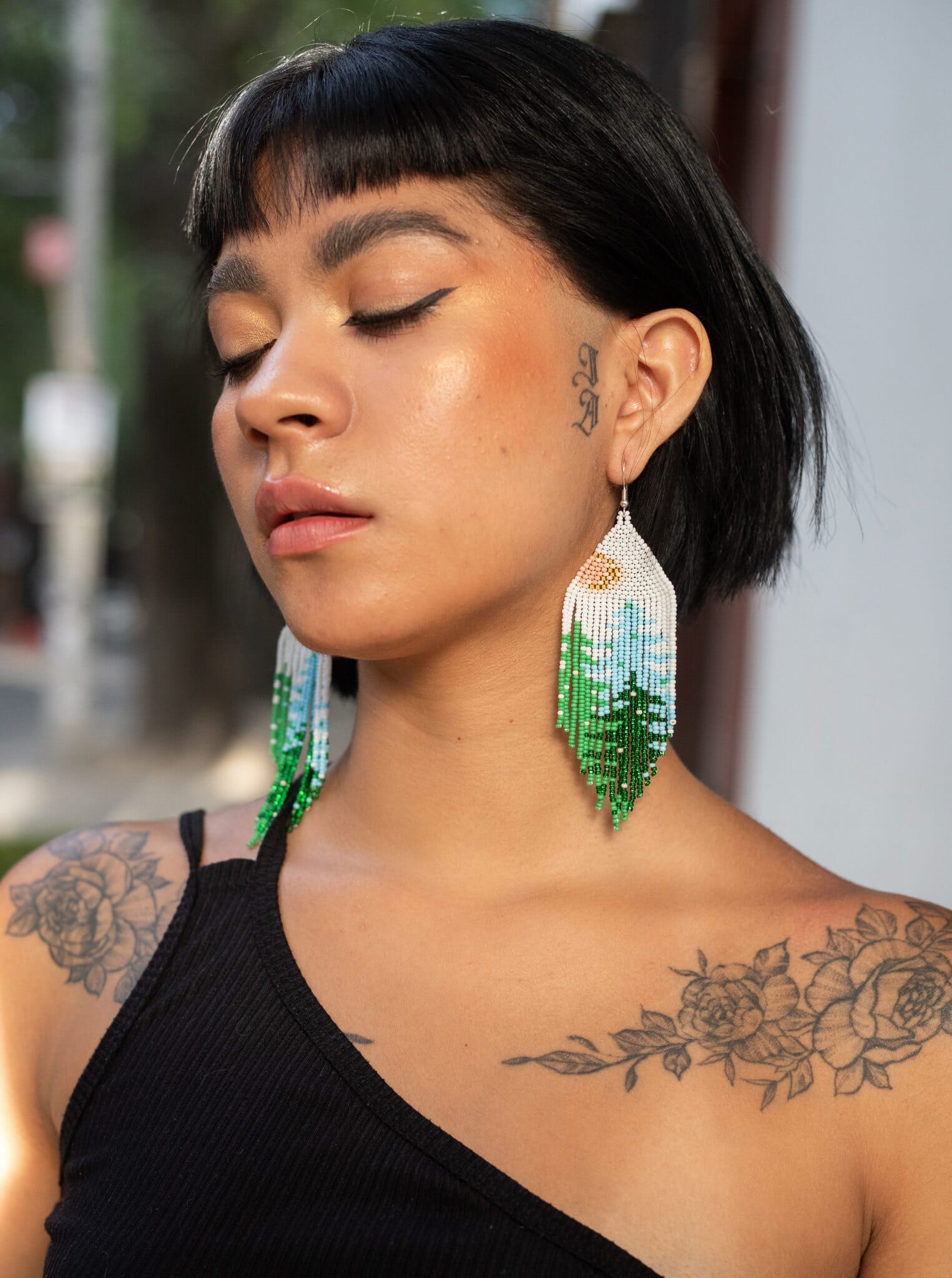 Forest Mist Earring Mother Sierra