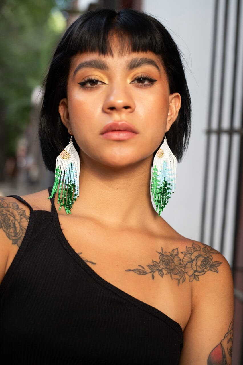 Forest Mist Earring Mother Sierra