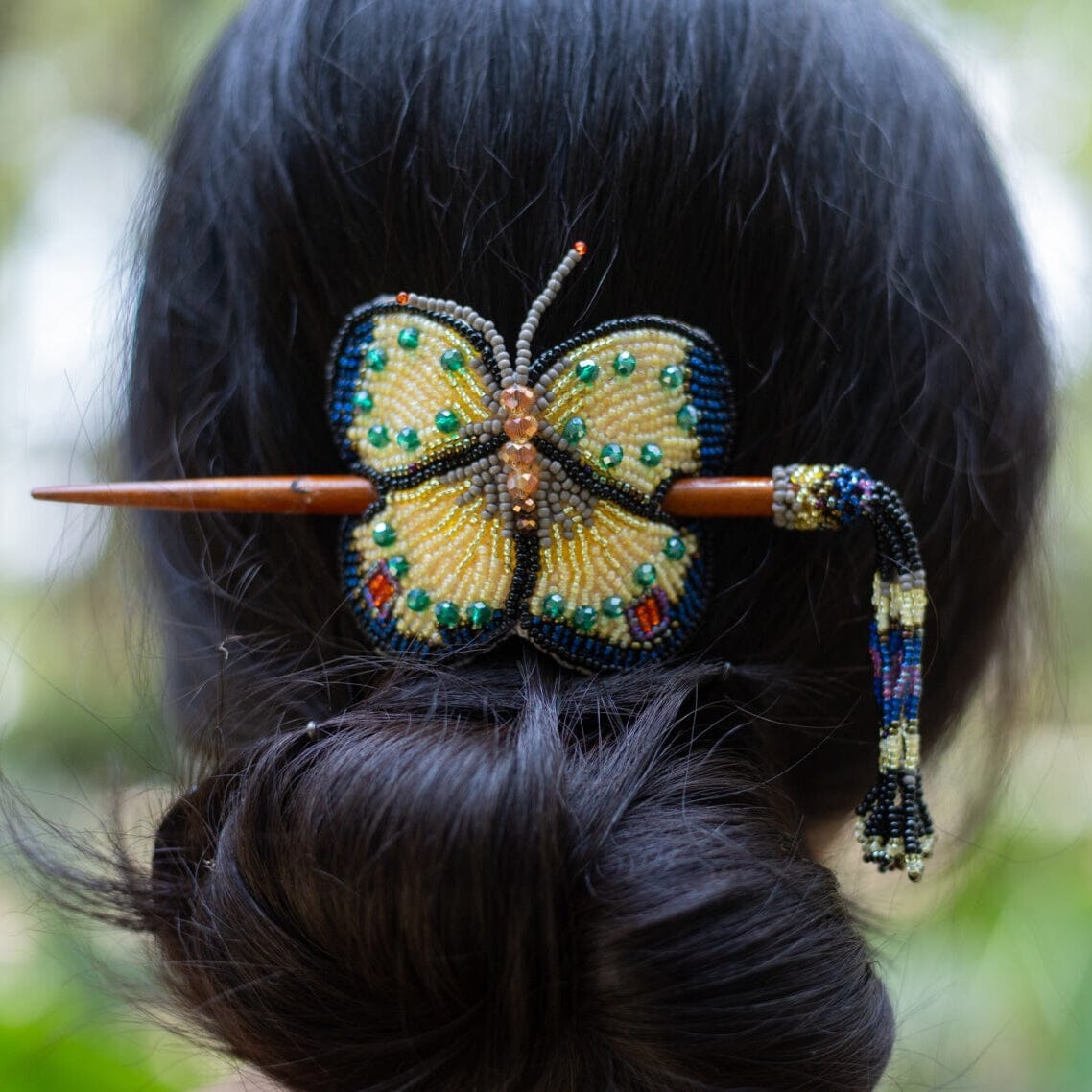 Glass Wing Butterfly Hair Pieces Mother Sierra