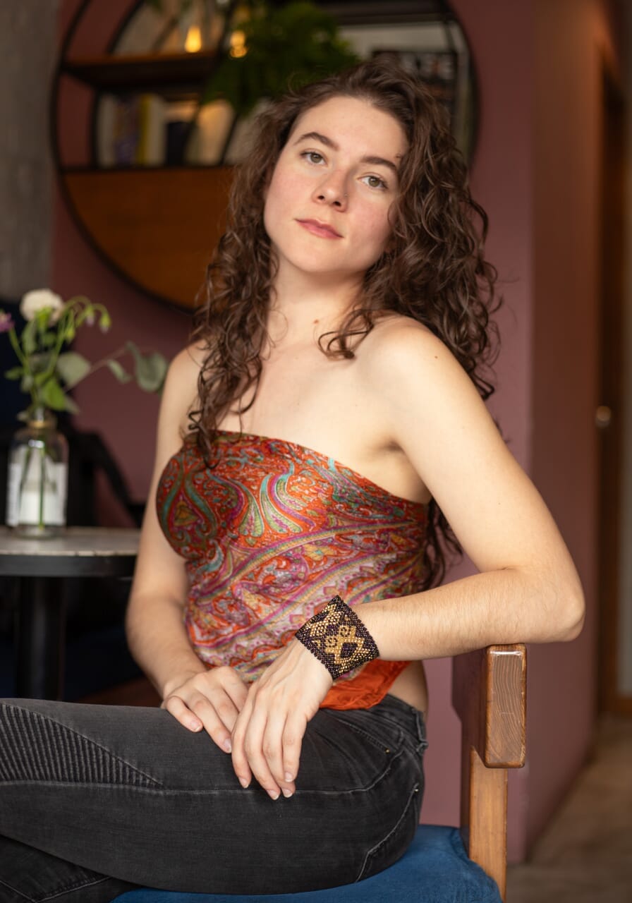 Grecian Gold bracelet Mother Sierra