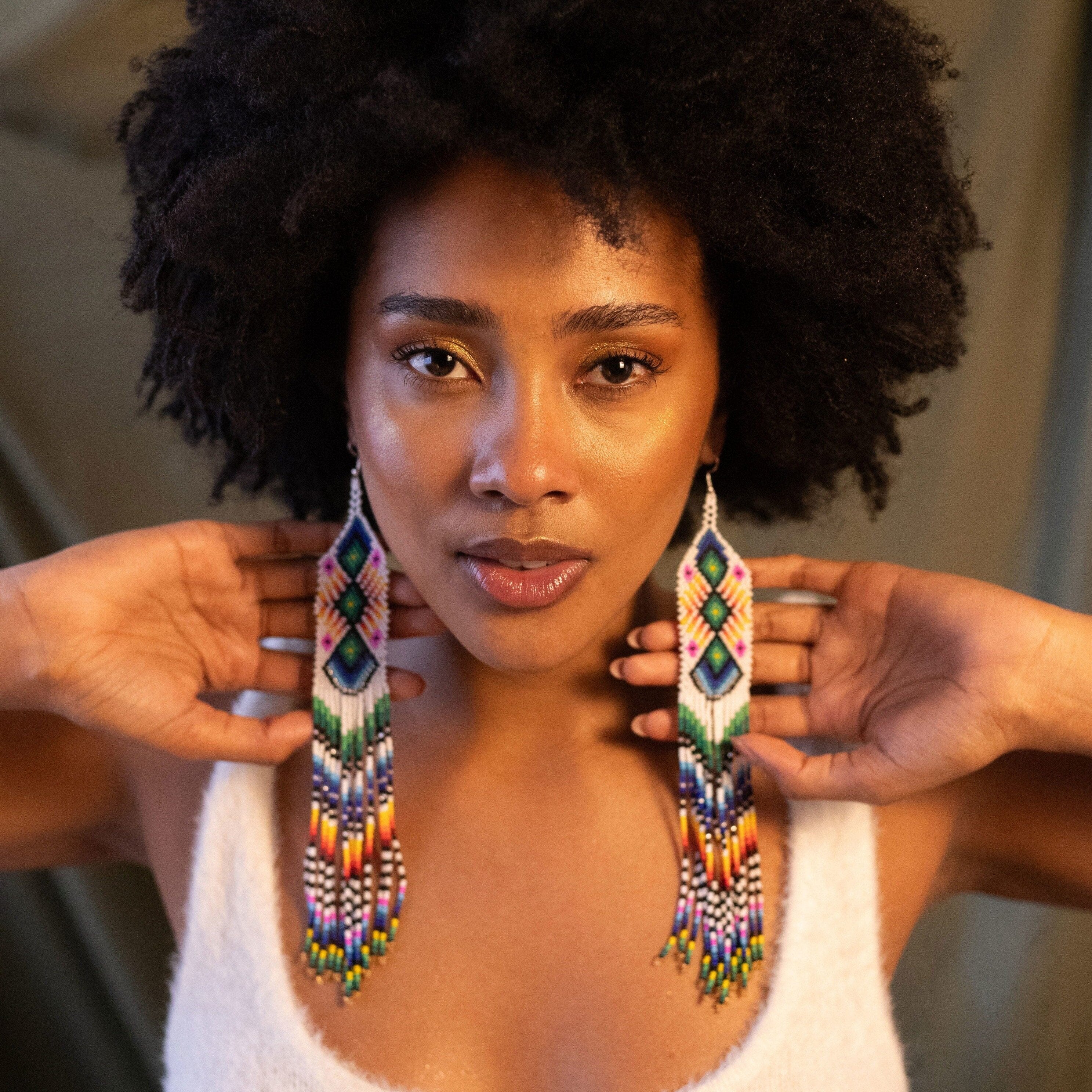 Kaleidoscope Earrings Mother Sierra