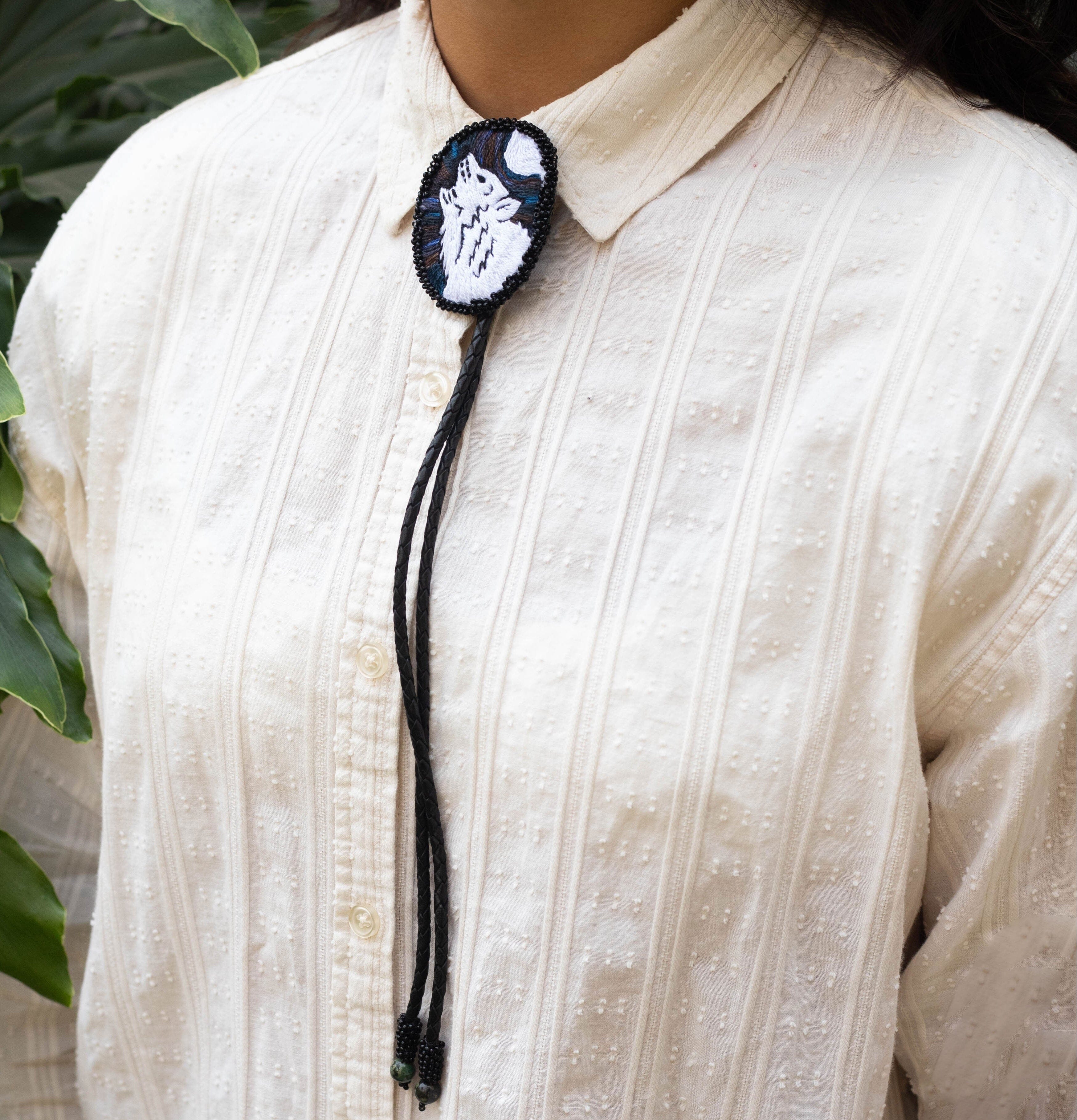 Lobo Bolo Tie Necktie Mother Sierra