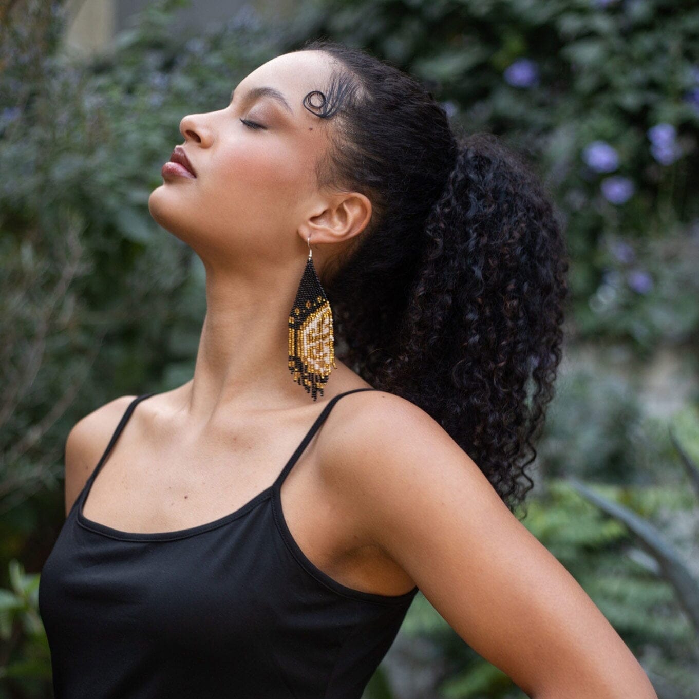 Lotus Earrings Mother Sierra