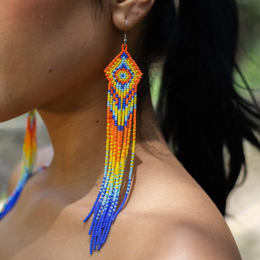 Macaw Earrings Mother Sierra