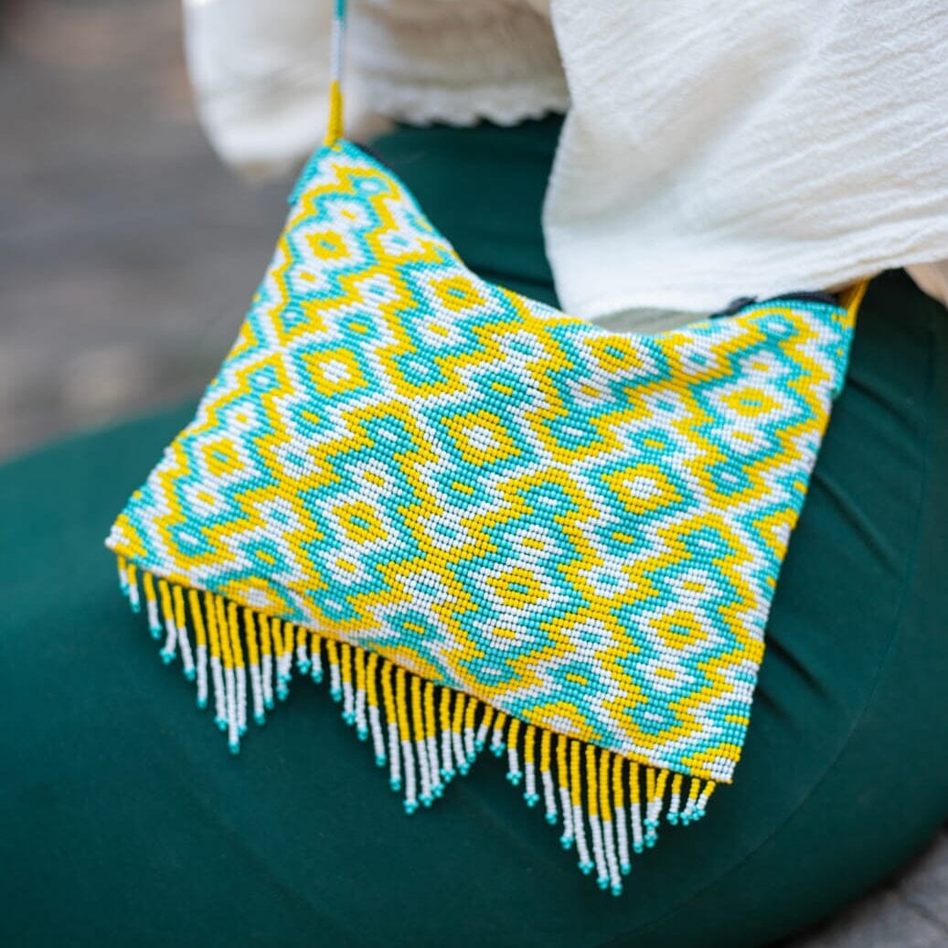 Metro Freako Beaded Purses Mother Sierra