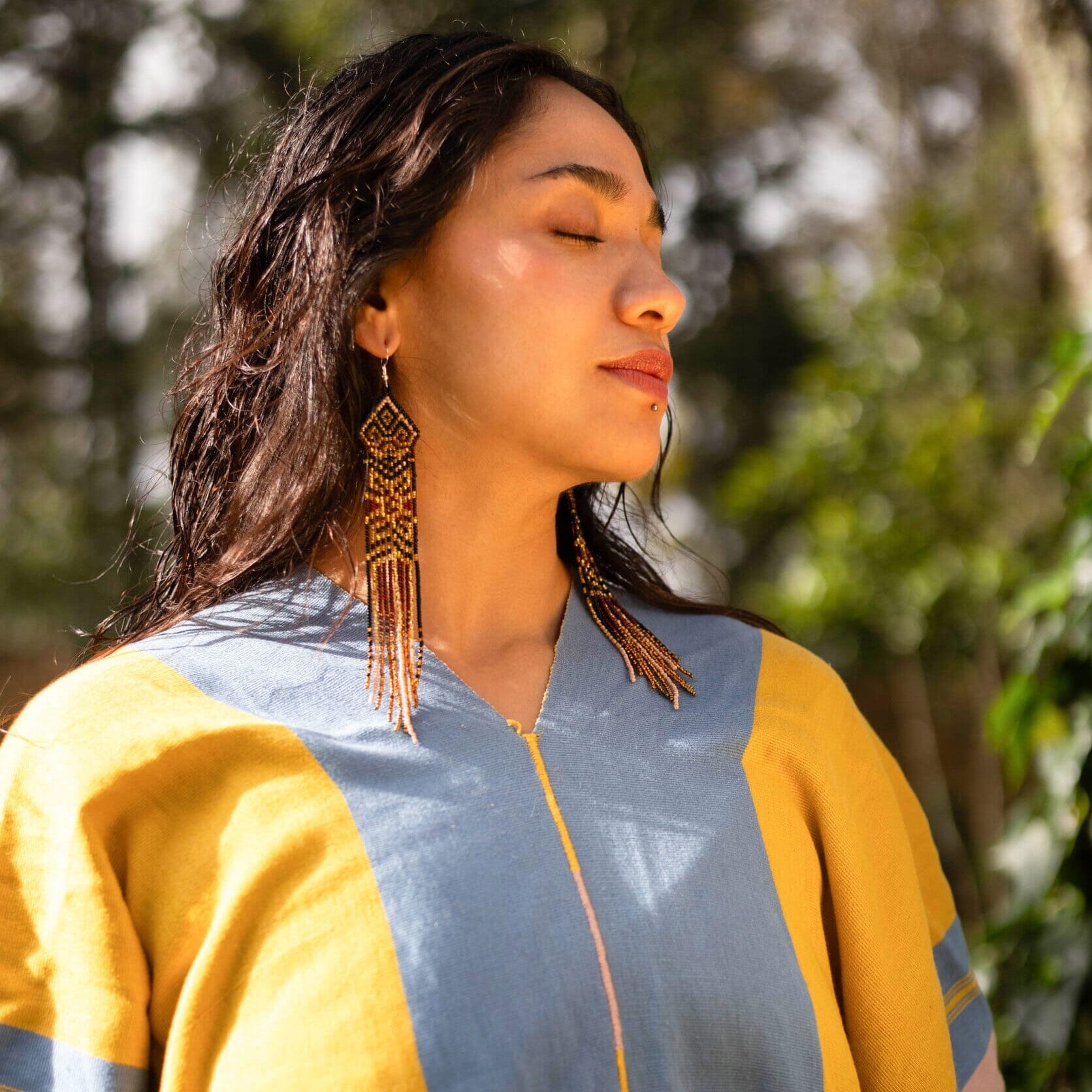 Mink Coat Earrings Mother Sierra