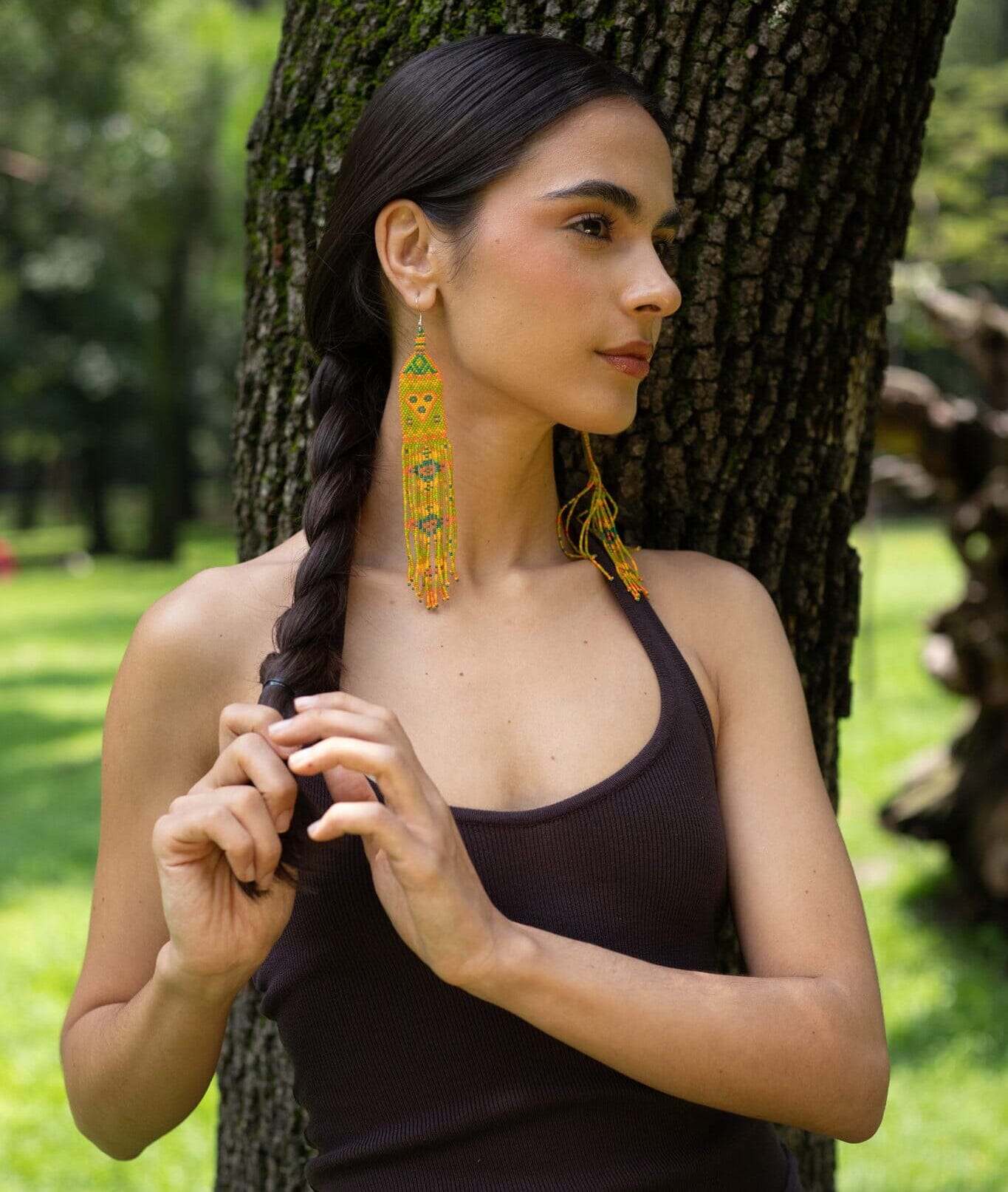 Olive Branch Earrings Mother Sierra