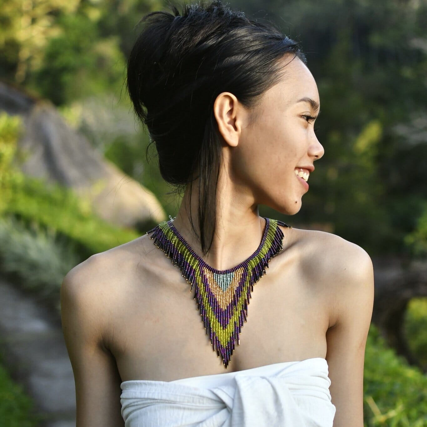 Olive Dip Necklaces Mother Sierra