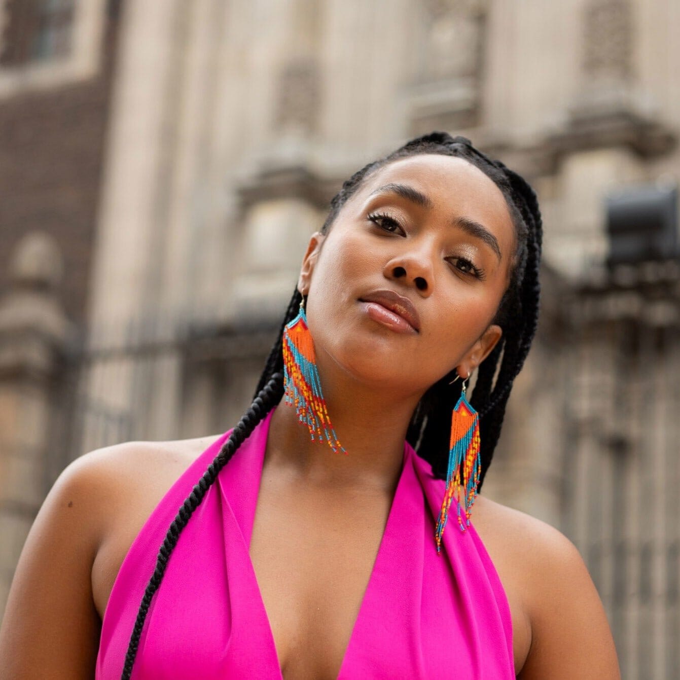 Parrot Tail Earrings Mother Sierra