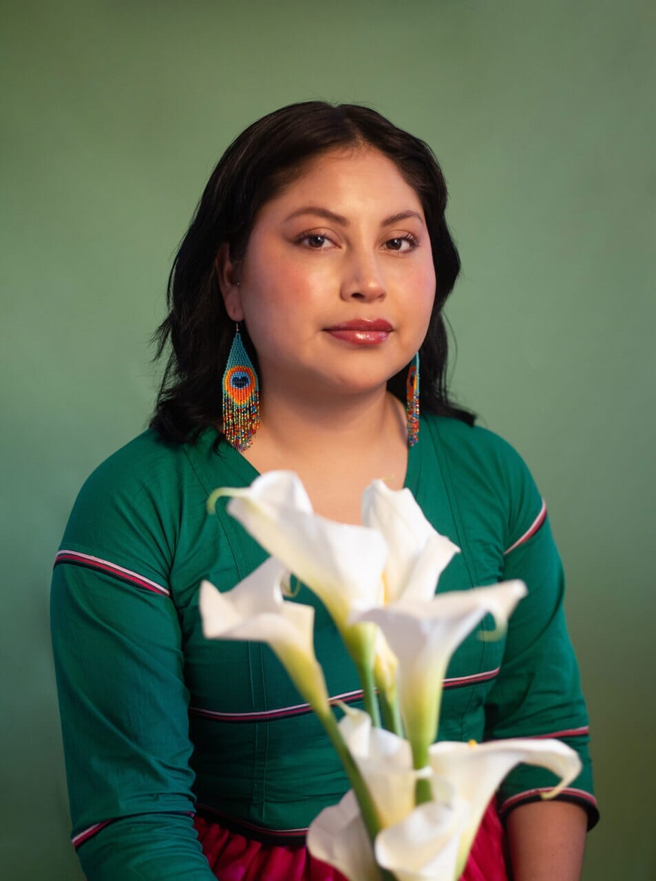 Pavo Real Earrings Mother Sierra