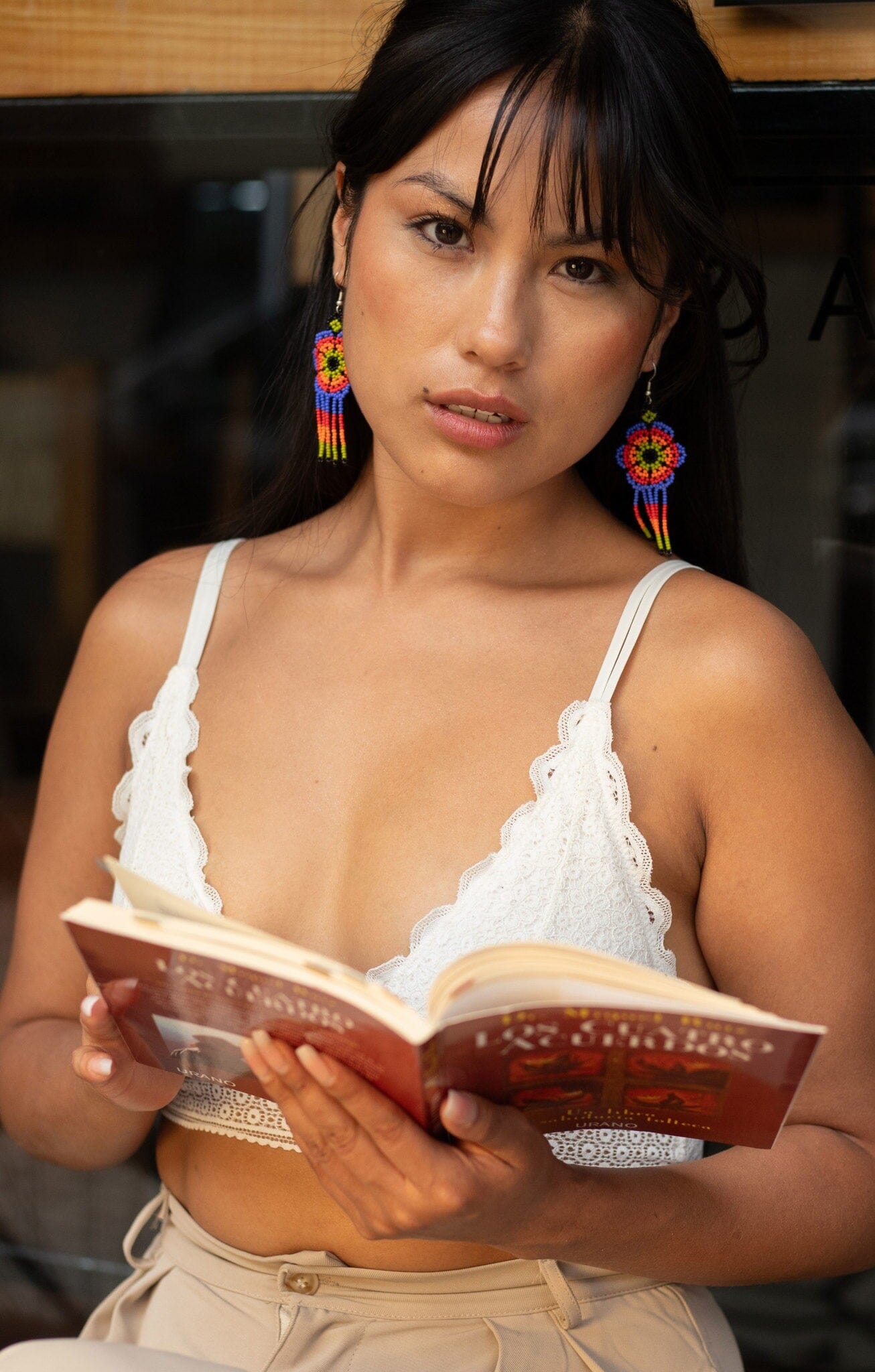 Peyote Earrings Mother Sierra