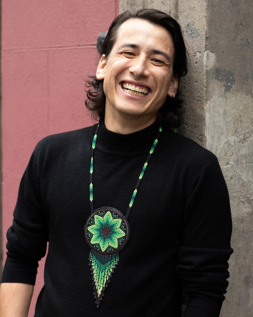 Peyote NecklaceBag Necklace Bag Mother Sierra