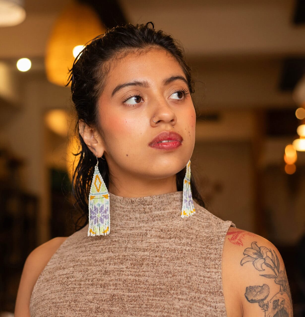 Puebla Earrings Mother Sierra