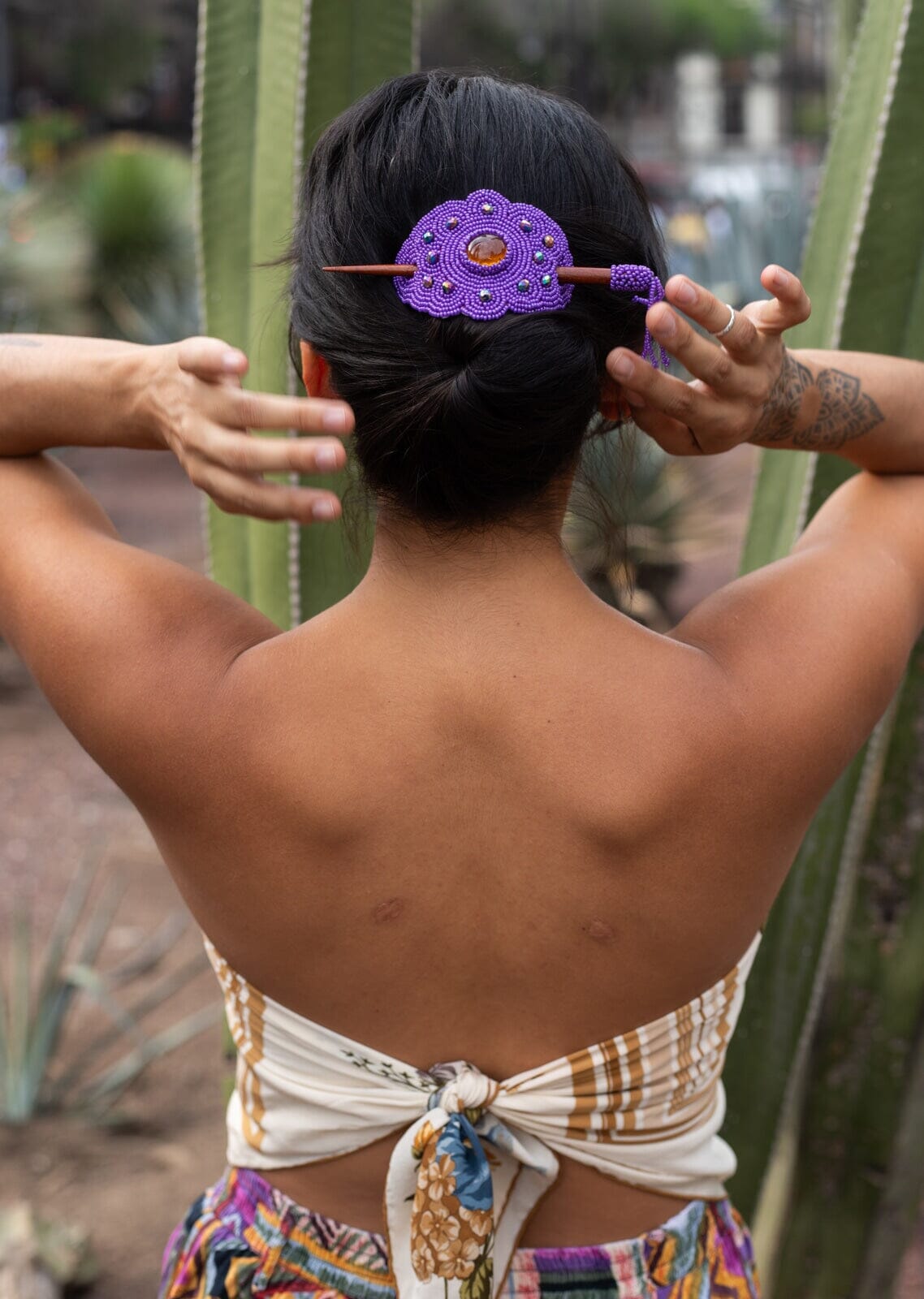 Purple Passion Hair Pieces Mother Sierra