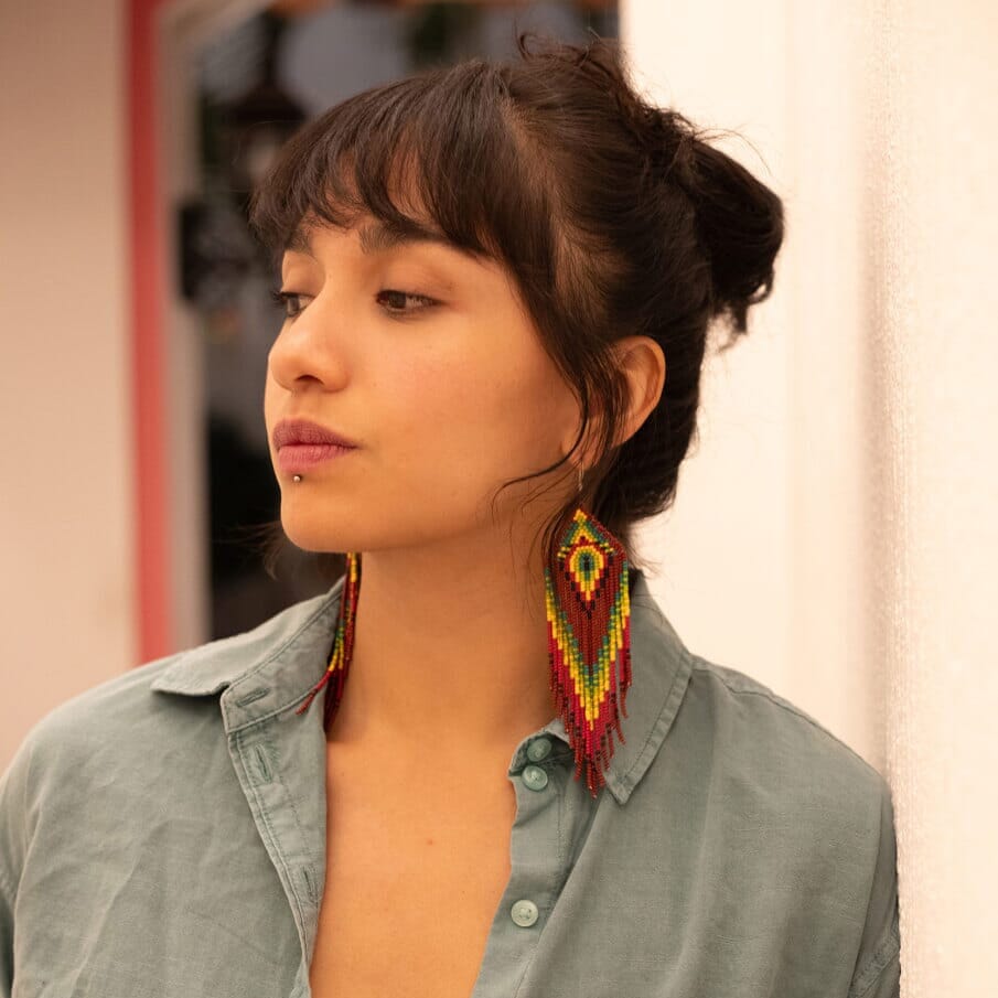 Rainforest Earrings Mother Sierra