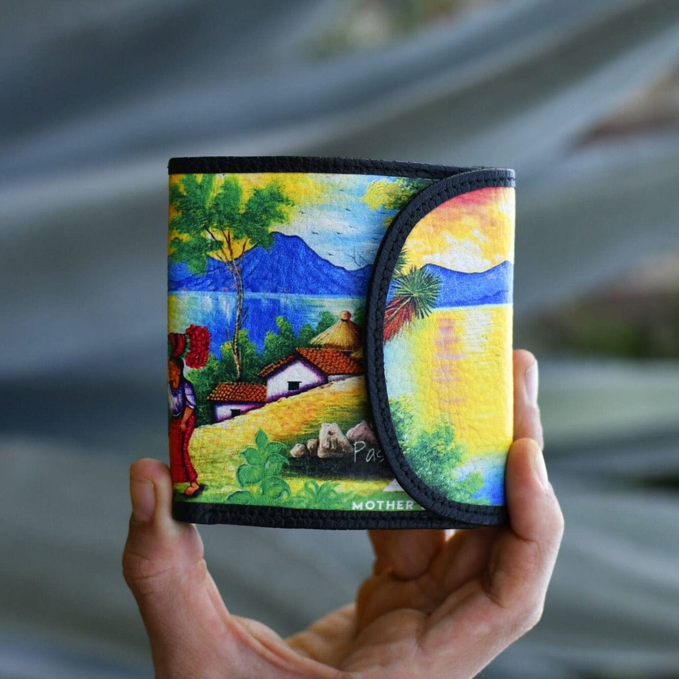 Reflections Leather Art Wallet Wallet Mother Sierra
