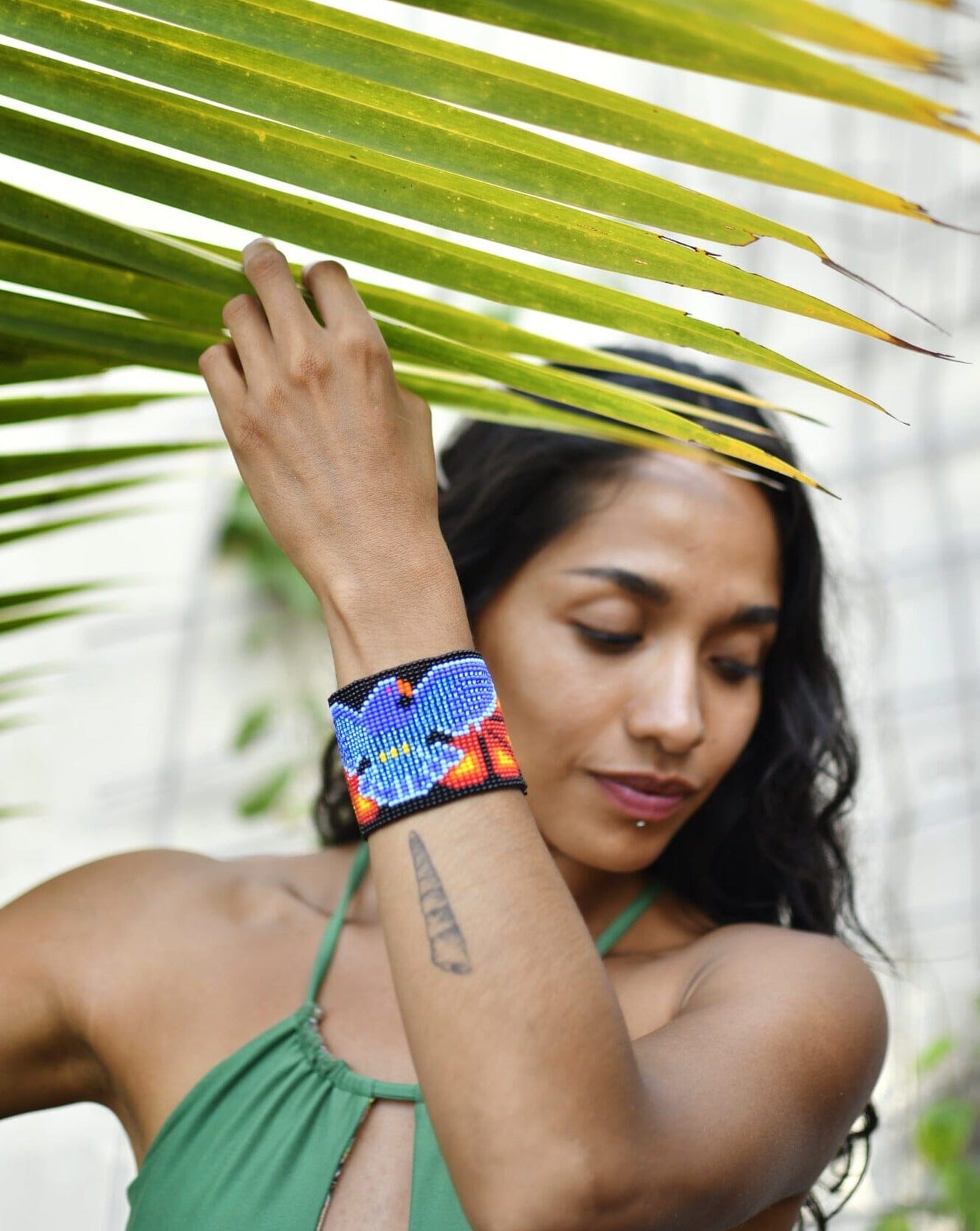 Detailed beaded wrist accessory - Rising Glory bracelet Mother Sierra