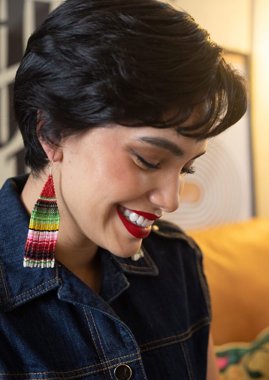 Sarape Earrings Mother Sierra