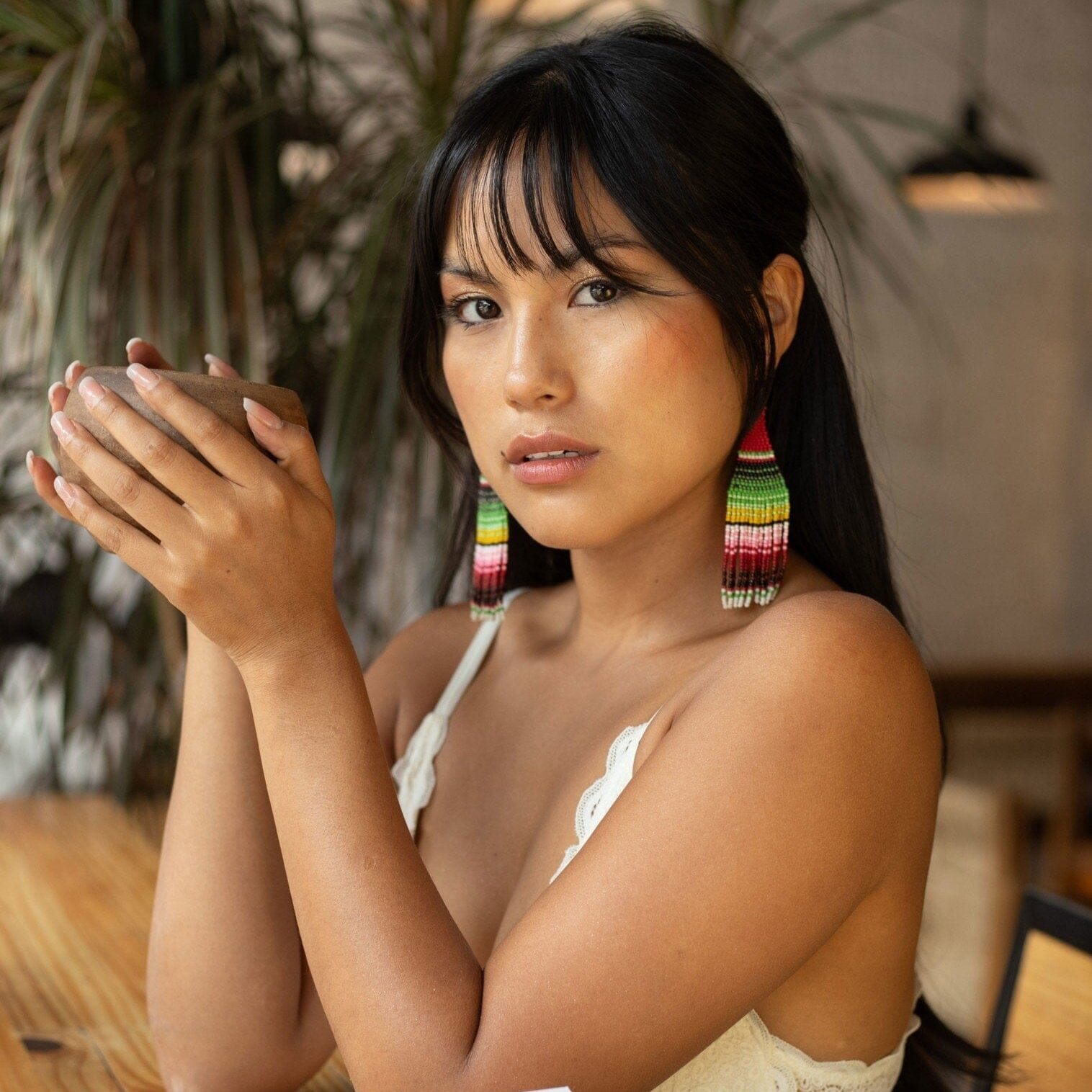 Sarape Earrings Mother Sierra