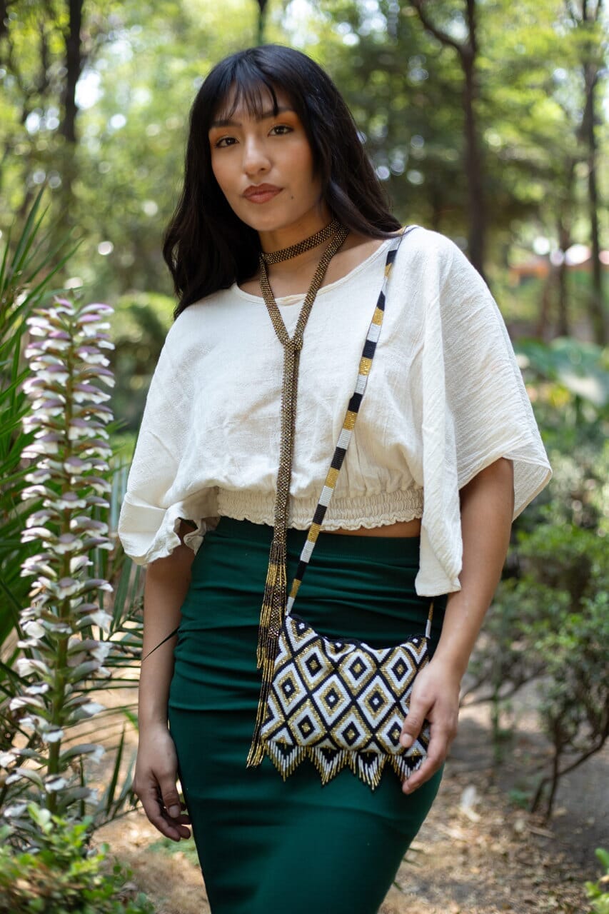 Smokey Topaz Beaded Purses Mother Sierra