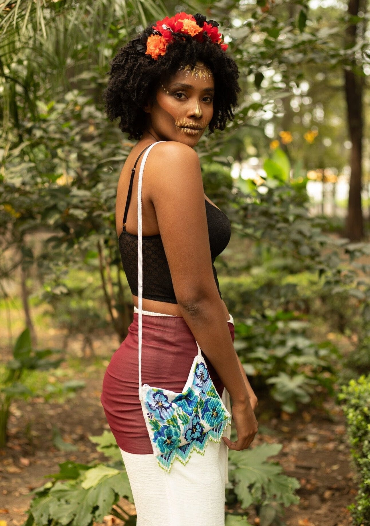 Something Blue Beaded Purses Mother Sierra