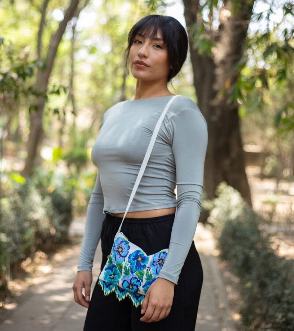 Something Blue Beaded Purses Mother Sierra