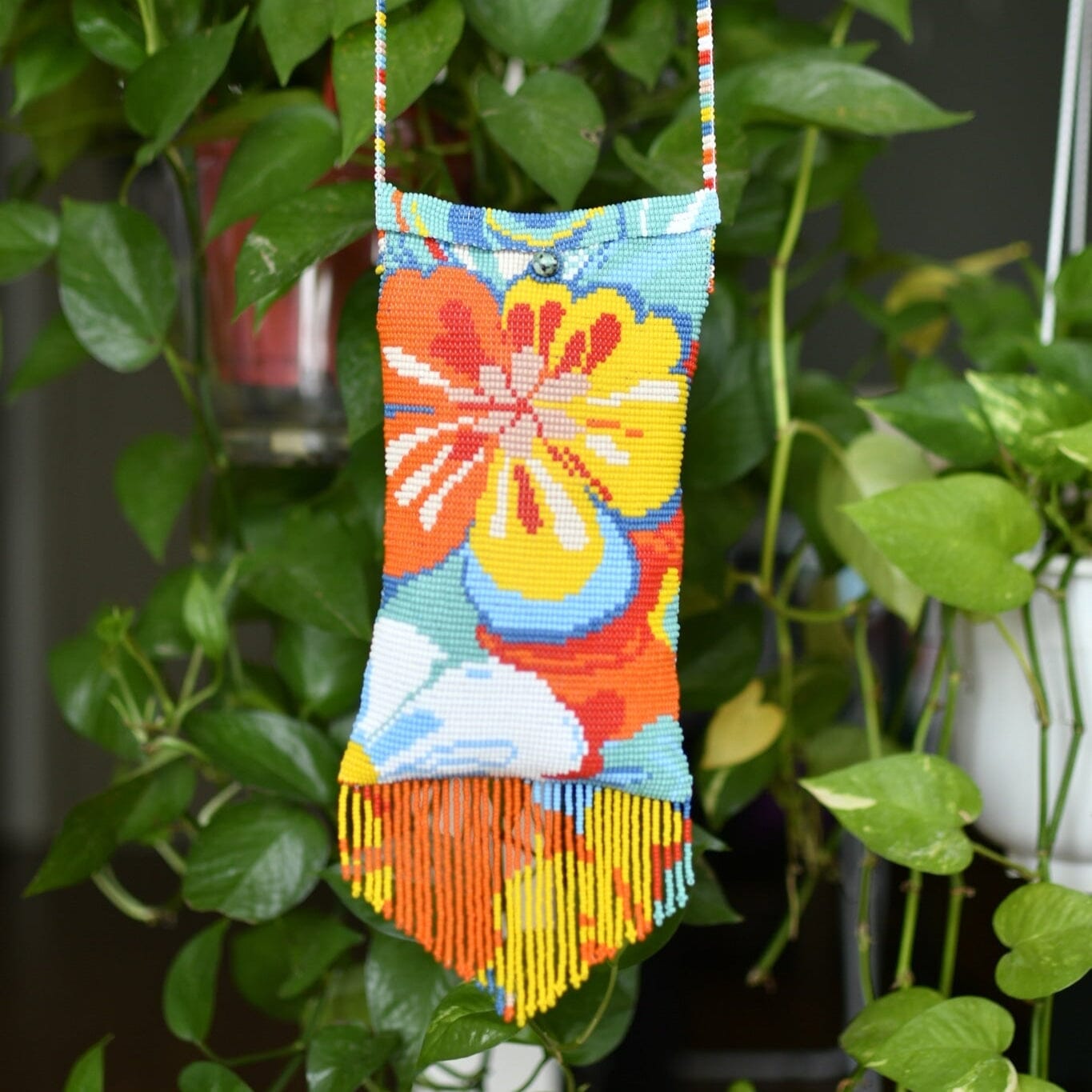 Tropical Cyclone Beaded Purses Mother Sierra