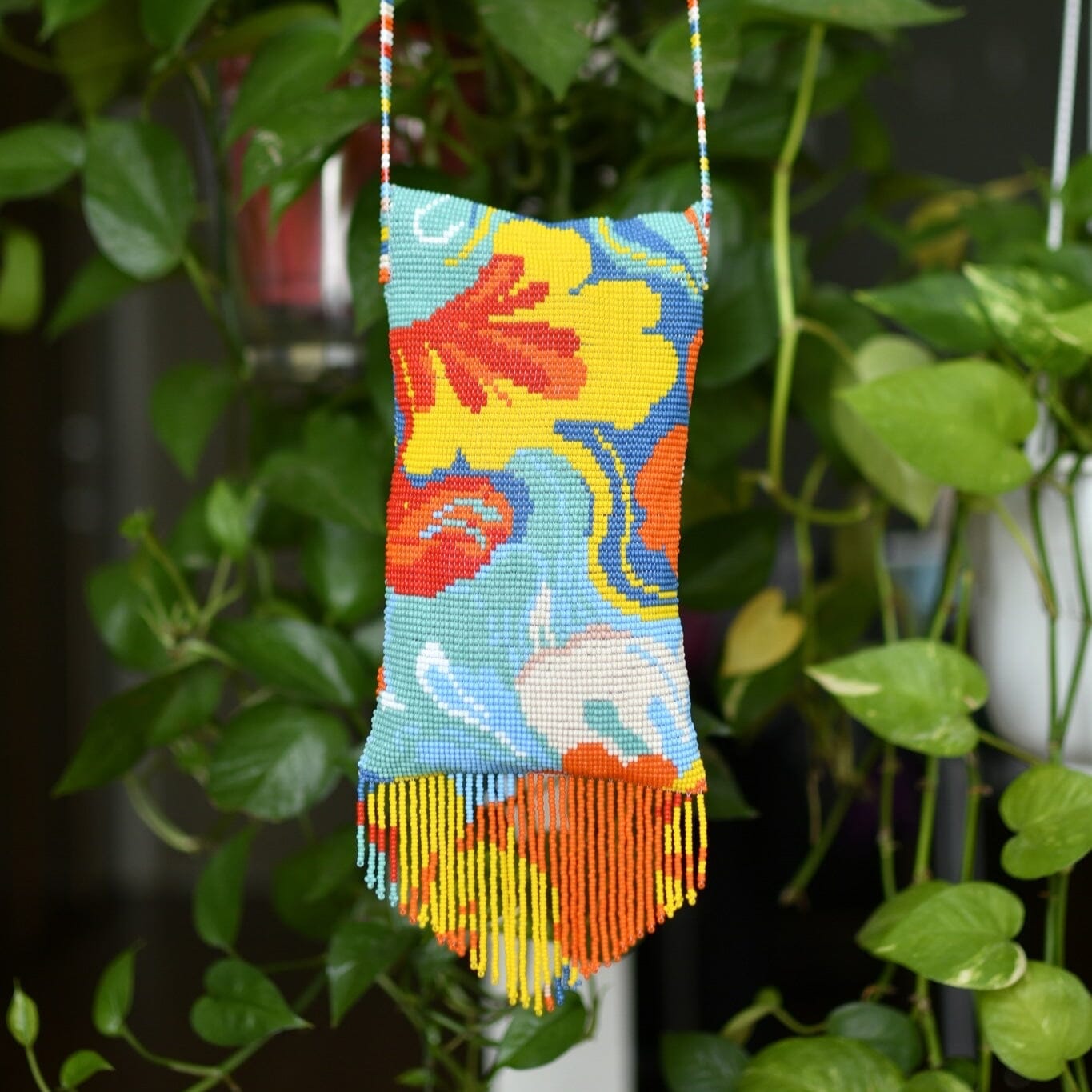 Tropical Cyclone Beaded Purses Mother Sierra