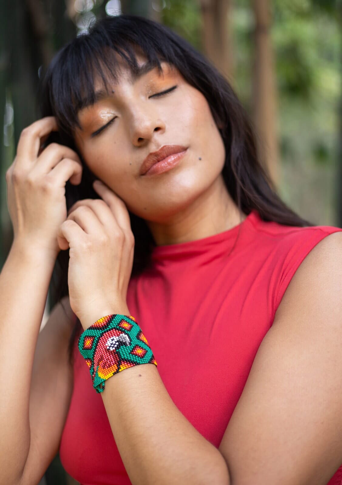 Two Toucans bracelet Mother Sierra